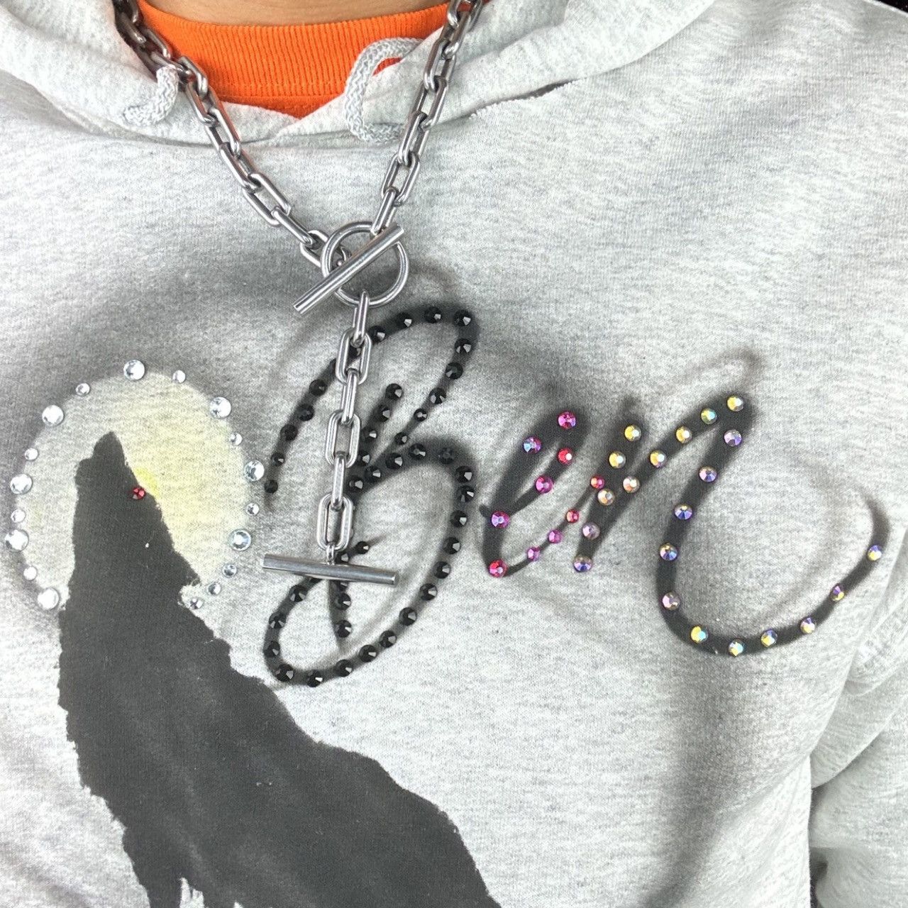Vintage ASTROBOI* AIRBRUSHED BEDAZZLED BEN HOODIE_MEDIUM Size US M / EU 48-50 / 2 - 4 Thumbnail