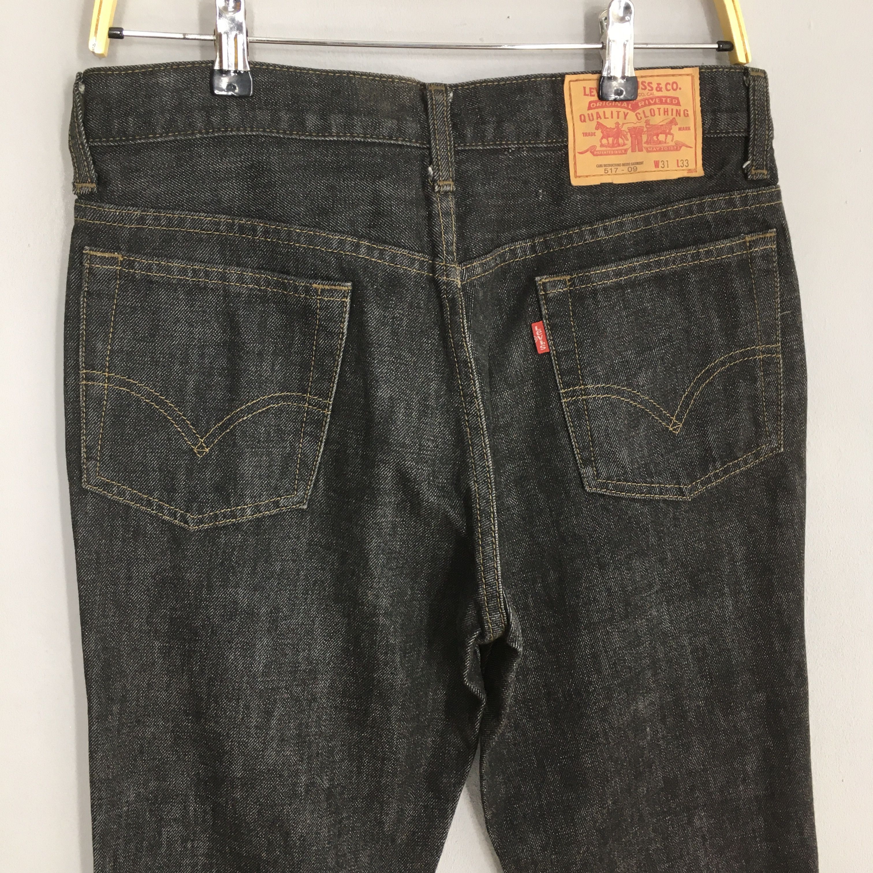 Levi's Vintage Clothing Size 31x31 Vintage Levis 517 Bootcut Flare High Rise Jeans Size US 31 - 21 Thumbnail