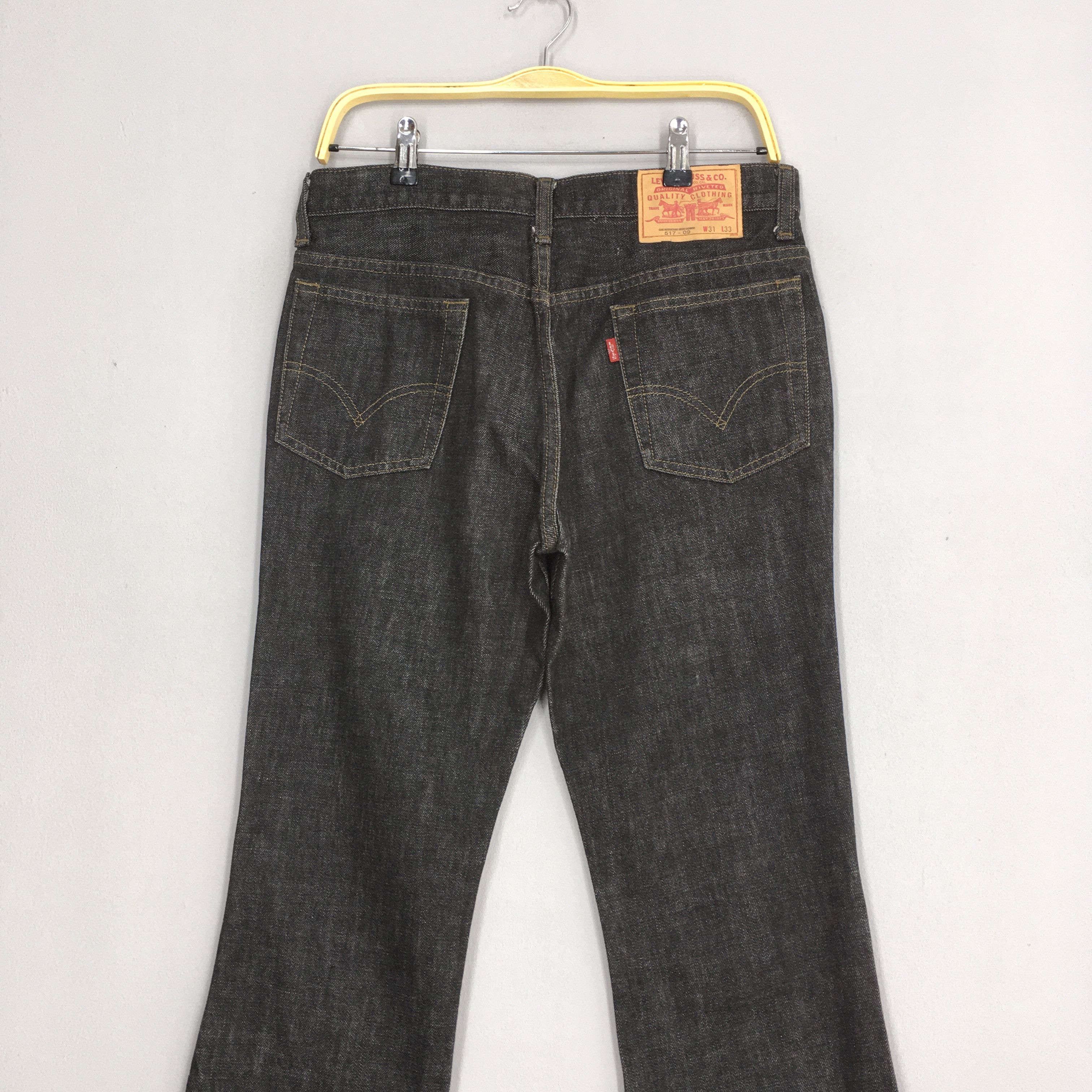 Levi's Vintage Clothing Size 31x31 Vintage Levis 517 Bootcut Flare High Rise Jeans Size US 31 - 15 Thumbnail