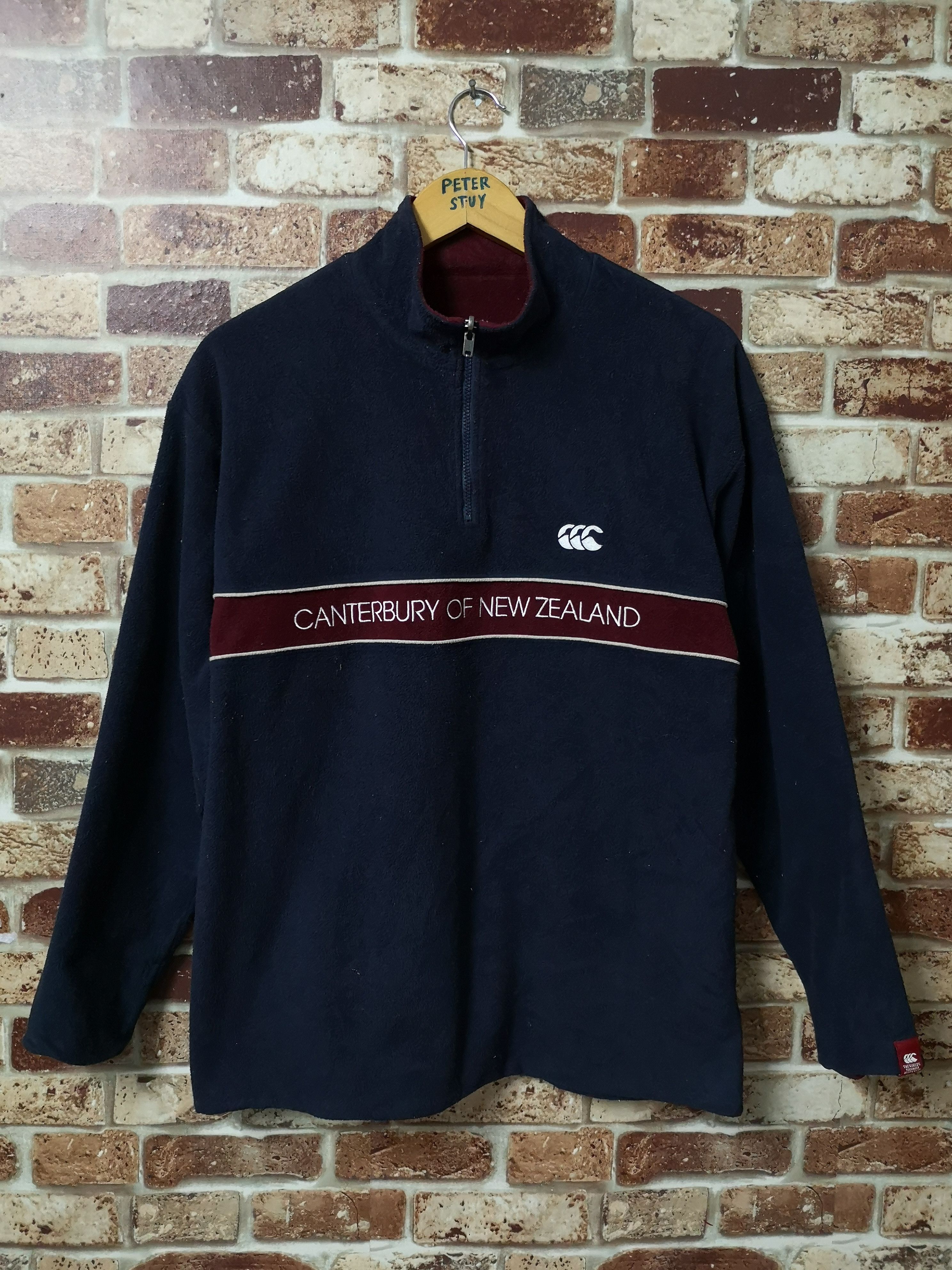 Canterbury of New Zealand × MLB Canterbury Of New Zealand Revesible Fleece Sweater Size US L / EU 52-54 / 3 - 1 Thumbnail