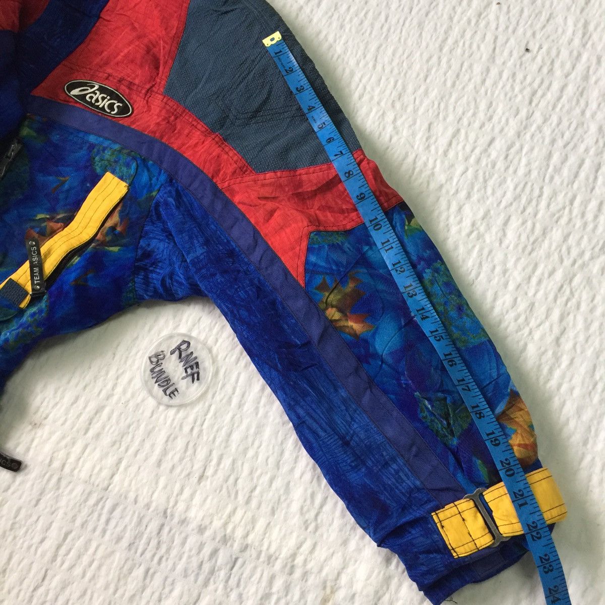 Asics Japanese Brand Asics Jacket Hoodie rare design Size US L / EU 52-54 / 3 - 22 Thumbnail