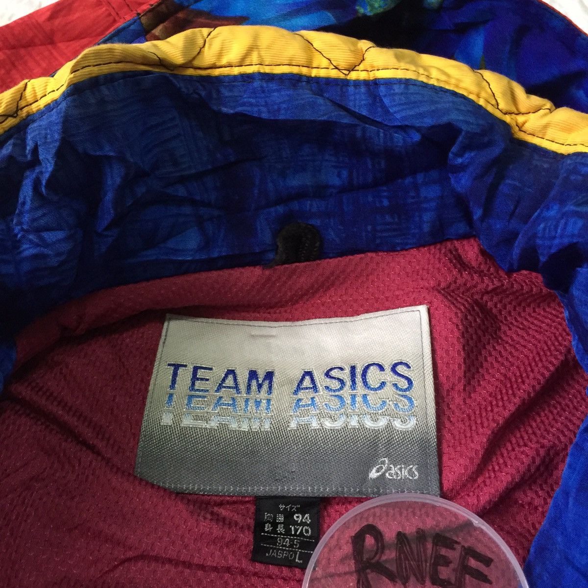 Asics Japanese Brand Asics Jacket Hoodie rare design Size US L / EU 52-54 / 3 - 10 Thumbnail
