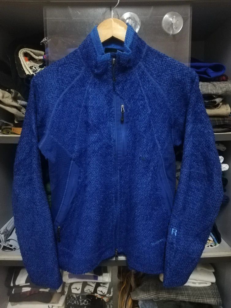 image of Outdoor Life x Patagonia Vintage Patagonia Polartec Fleece Zipper Jacket in Blue, Men's (Size Small