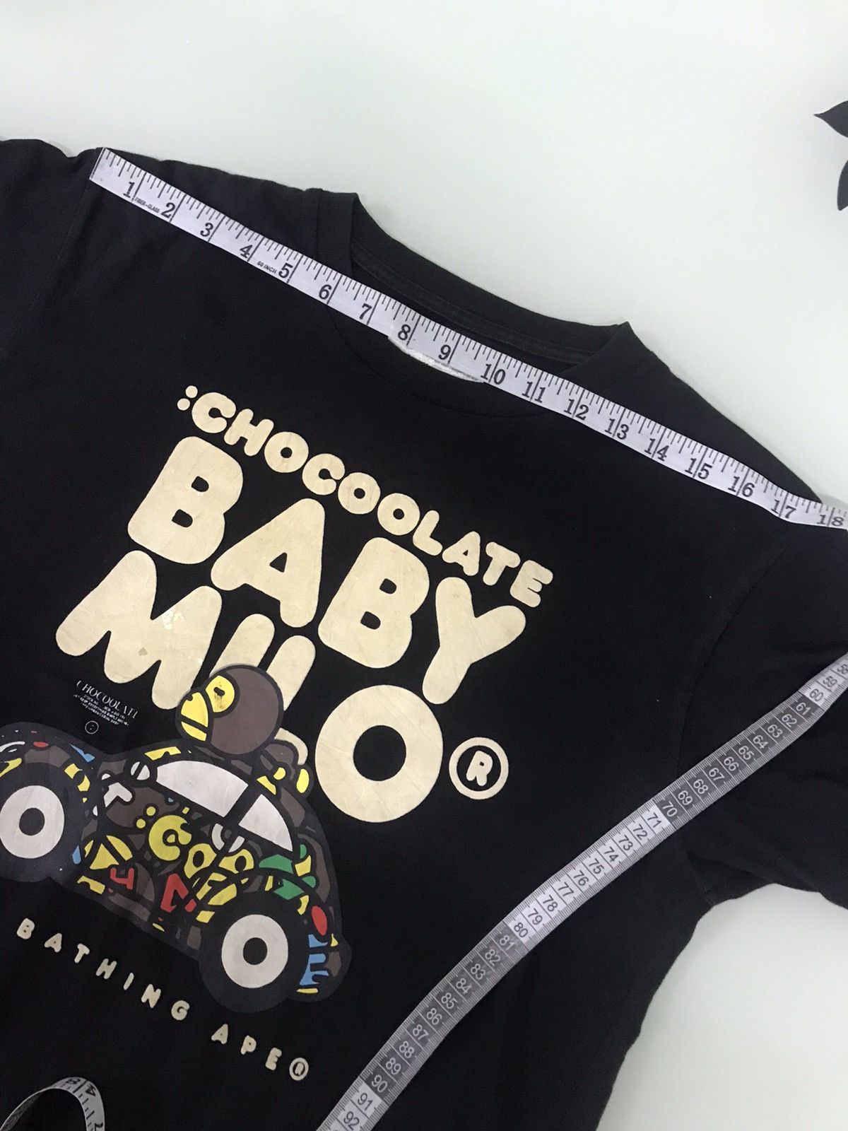 Bape Baby Milo x Black Chocoolate T-shirt Size US M / EU 48-50 / 2 - 17 Thumbnail