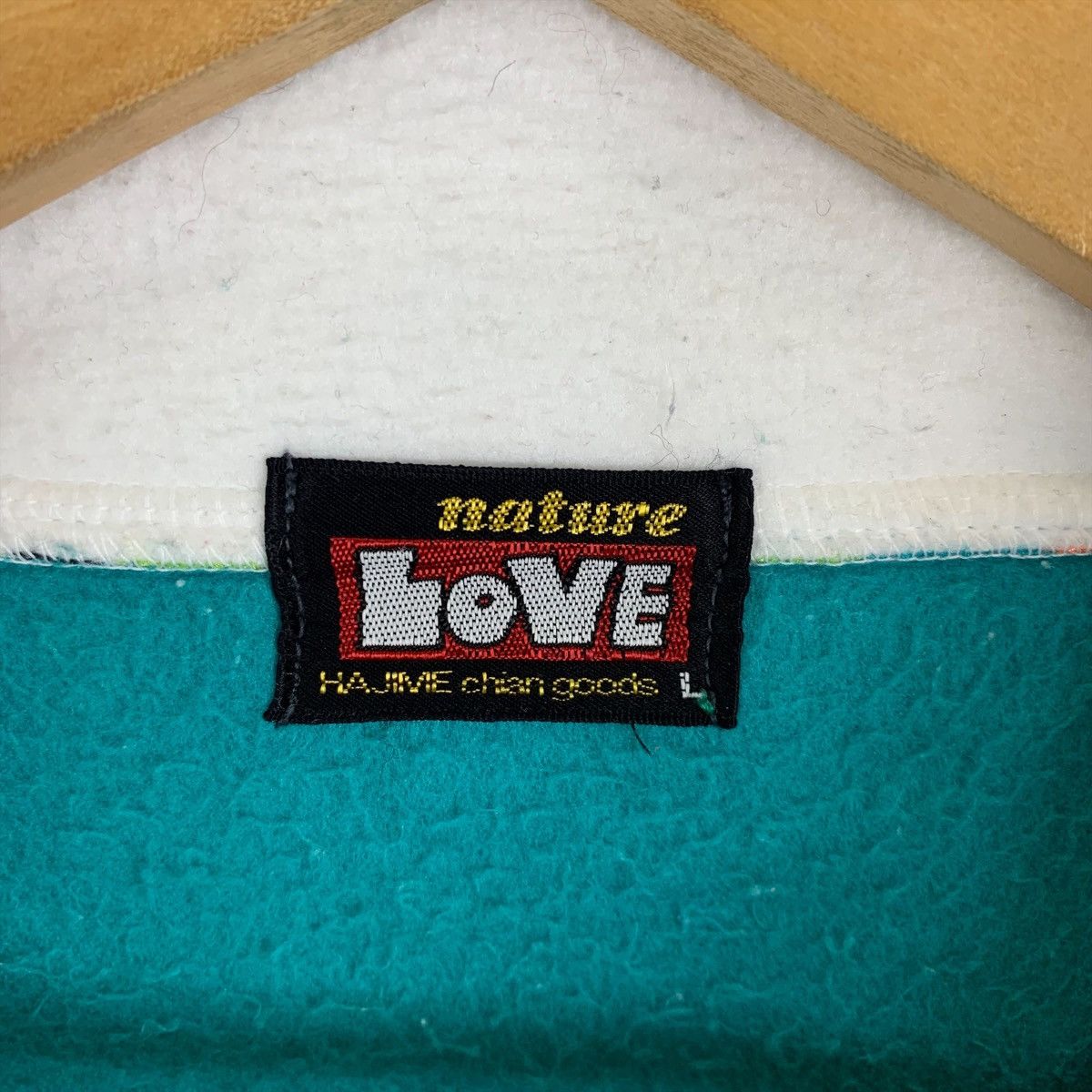 Vintage Vintage HAJIME Chian Motif Habitat Design Fleece Sweatshirt Size US L / EU 52-54 / 3 - 6 Thumbnail