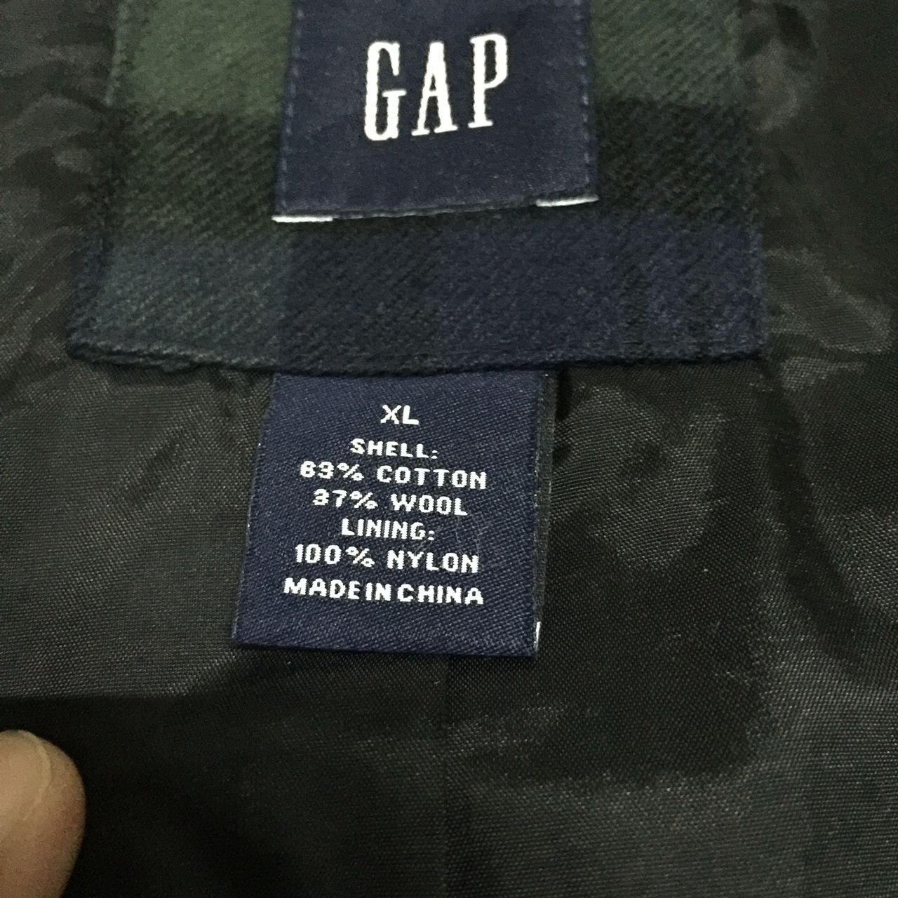 Gap Gap tartan plaid jacket Size US L / EU 52-54 / 3 - 7 Thumbnail