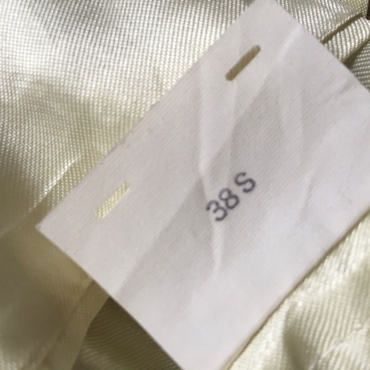 Calvin Klein × Vintage vintage 80s linen blazer Size 38S - 5 Thumbnail