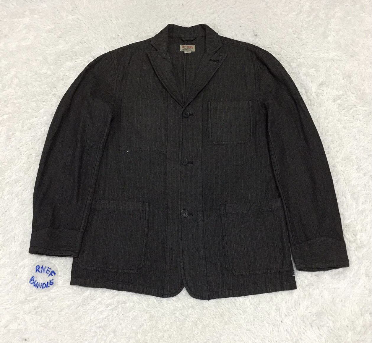Japanese Brand Smith's American heavy duty fabric for work and play jacket Size US L / EU 52-54 / 3 - 1 Thumbnail