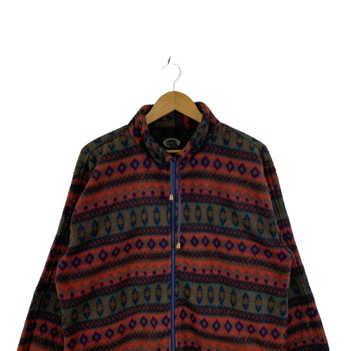 Massimo Osti × Vintage Vintage NORTONS MILANO By Massimo Navajo Fleece Sweaters Size US M / EU 48-50 / 2 - 5 Thumbnail