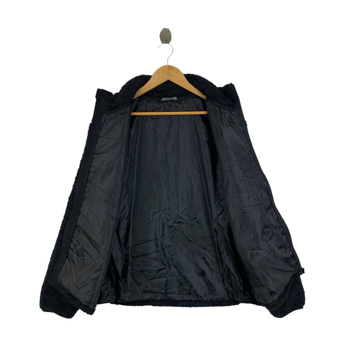Kangol × Vintage Vintage KANGOL Classic Retro-X Design Fleece Sweater Jacket Size US L / EU 52-54 / 3 - 3 Thumbnail