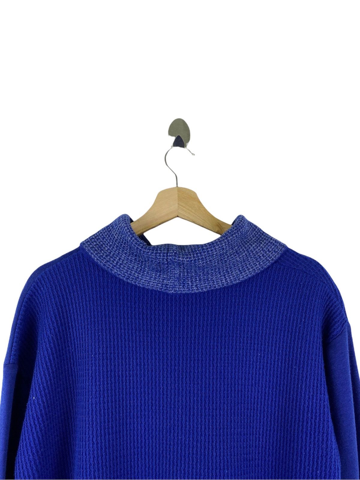 Designer × Kansai Yamamoto × Vintage VINTAGE KANSAI BIS HIGHNECK SWEATSHIRT Size US L / EU 52-54 / 3 - 4 Thumbnail