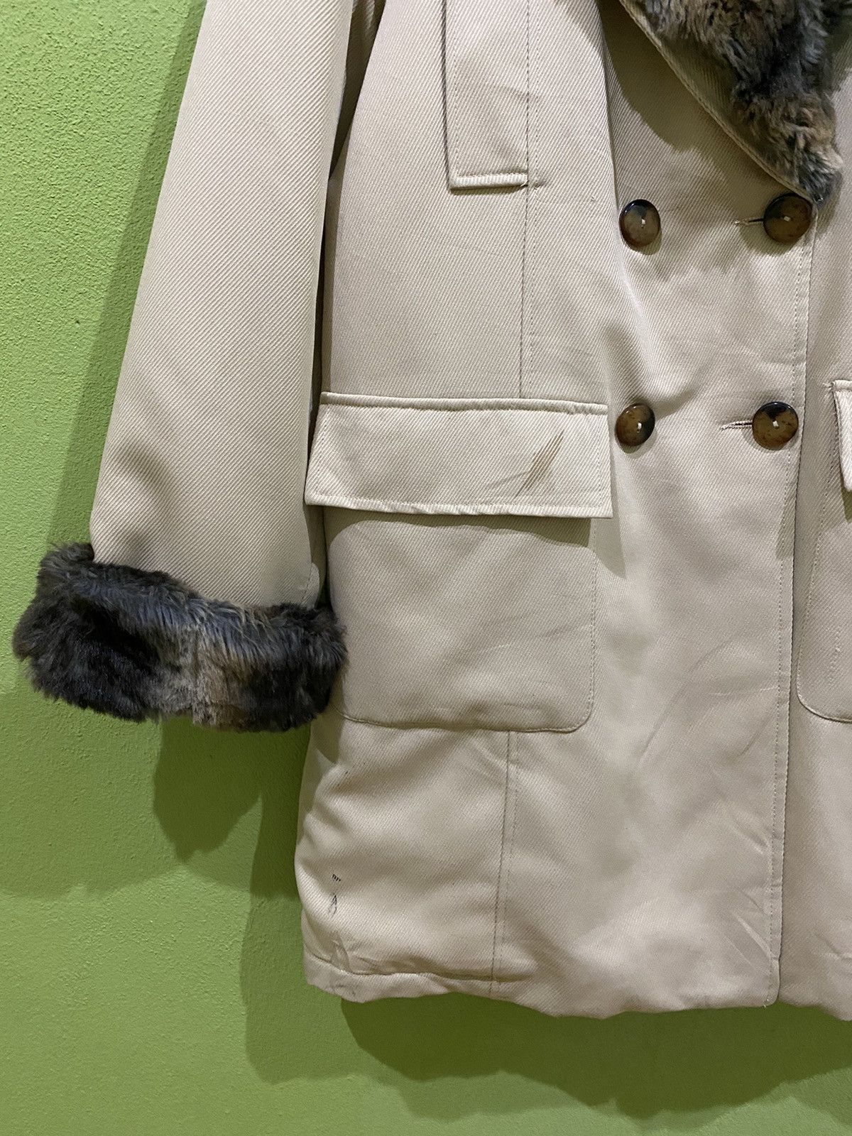 Designer 🔥Archive🔥Pretty Mode Made In Italy Long Fur Jacket Size US S / EU 44-46 / 1 - 5 Thumbnail