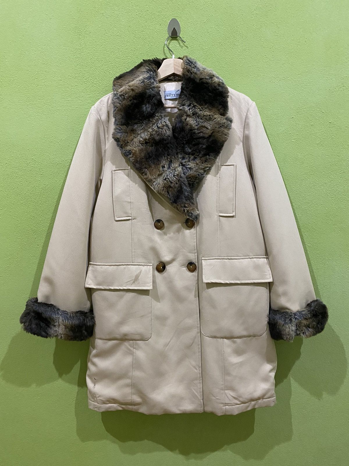 Designer 🔥Archive🔥Pretty Mode Made In Italy Long Fur Jacket Size US S / EU 44-46 / 1 - 2 Thumbnail