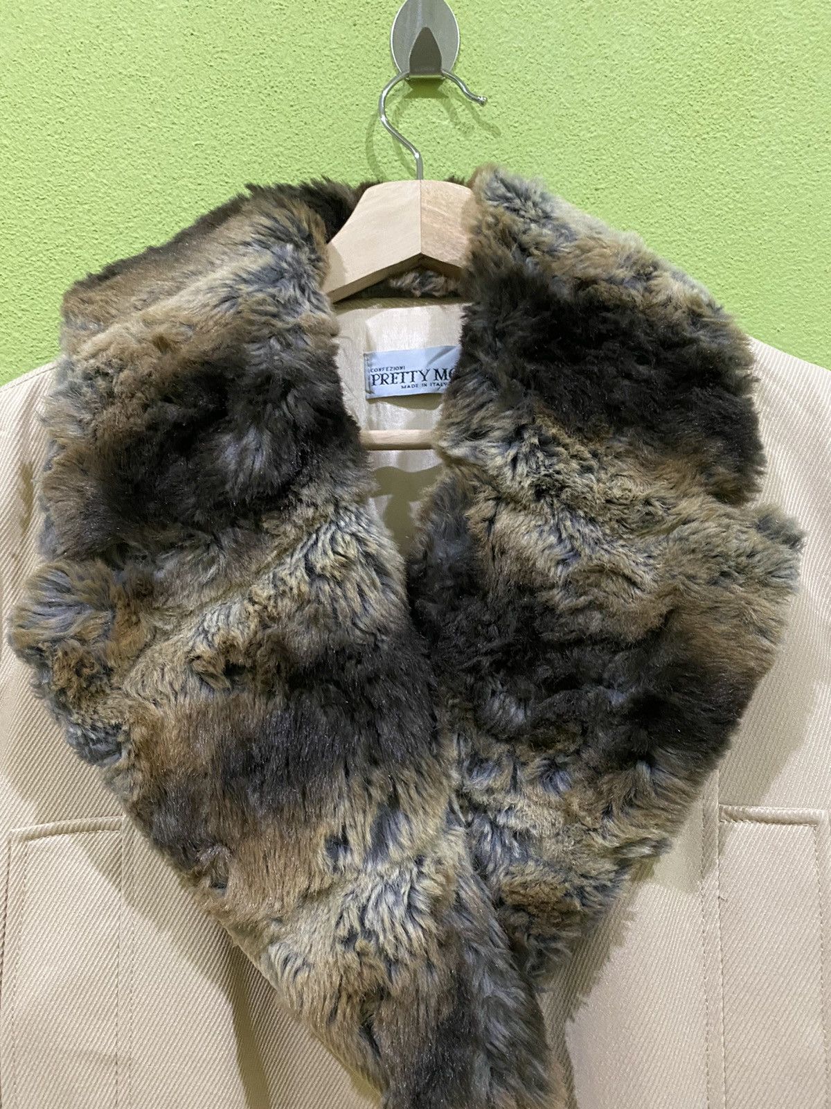 Designer 🔥Archive🔥Pretty Mode Made In Italy Long Fur Jacket Size US S / EU 44-46 / 1 - 6 Thumbnail