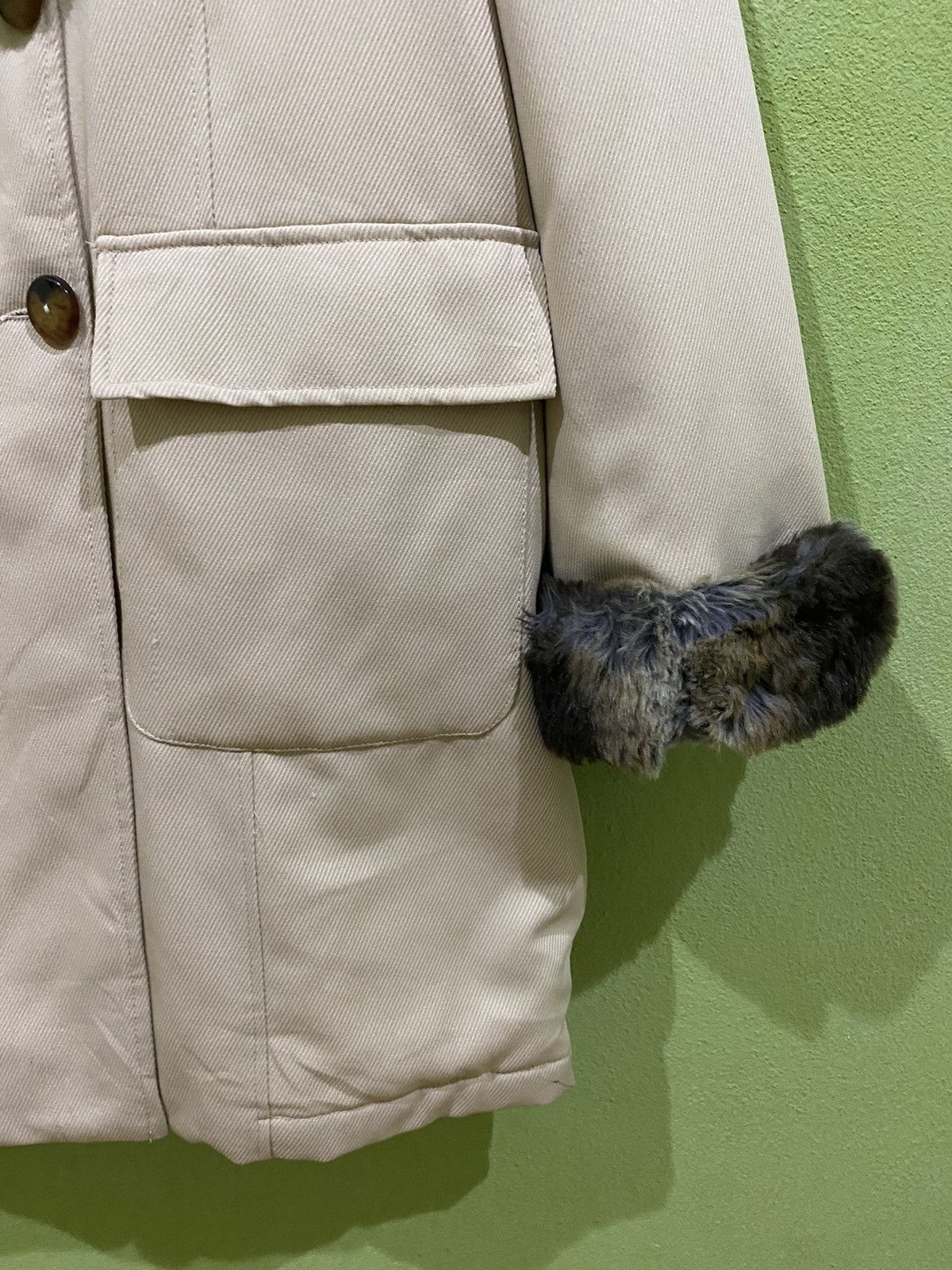 Designer 🔥Archive🔥Pretty Mode Made In Italy Long Fur Jacket Size US S / EU 44-46 / 1 - 4 Thumbnail