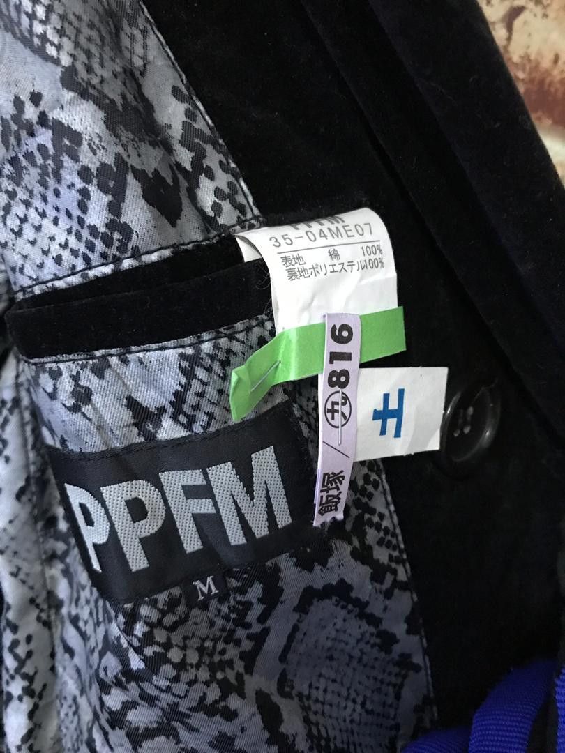 Designer × Japanese Brand PPFM BLACK JACKET NICE CONDITION Size US M / EU 48-50 / 2 - 5 Thumbnail