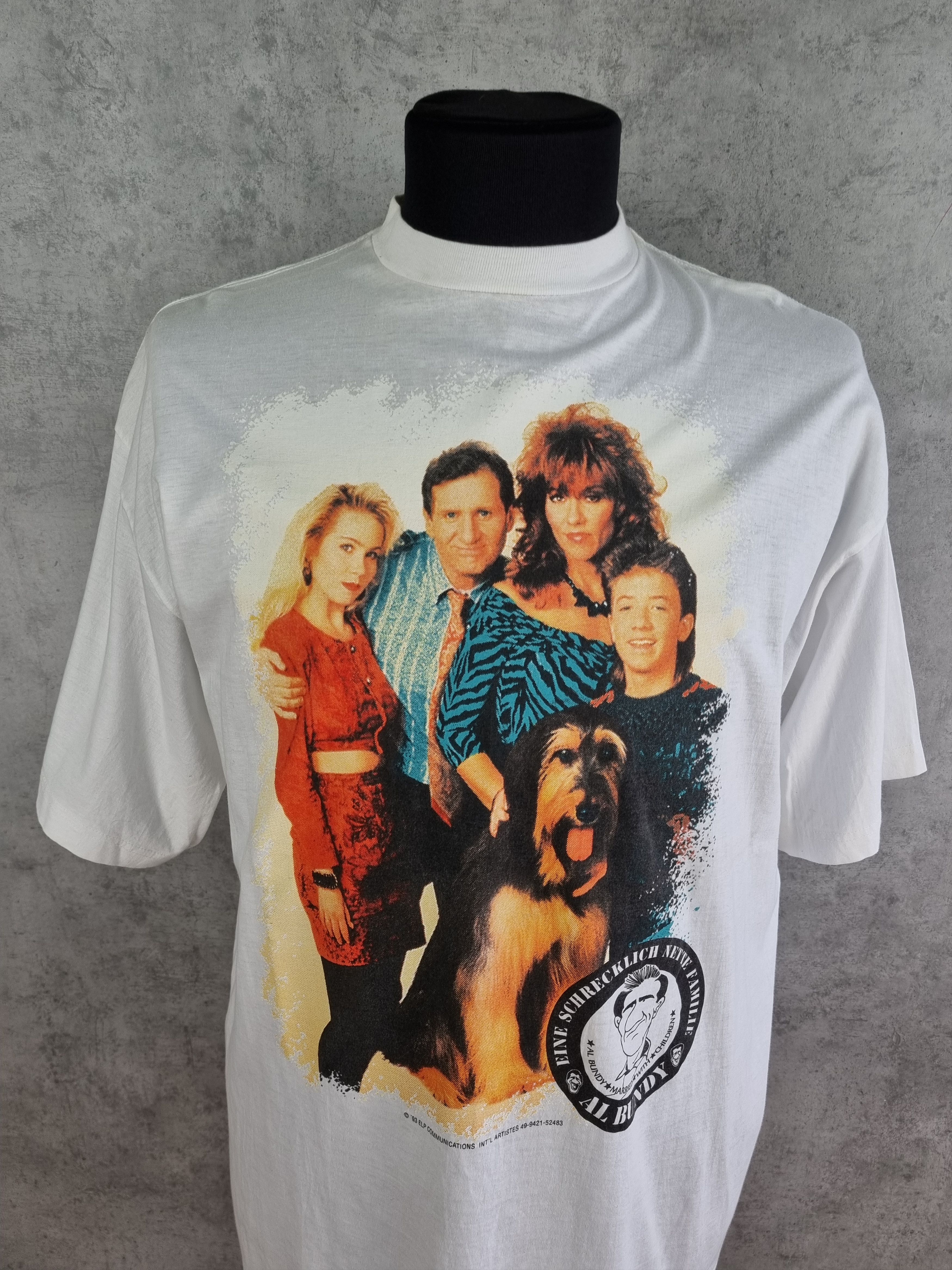 Vintage Very Rare AL BUNDY Movie Serial 90s Vintage Tee Shirt Size US L / EU 52-54 / 3 - 1 Thumbnail