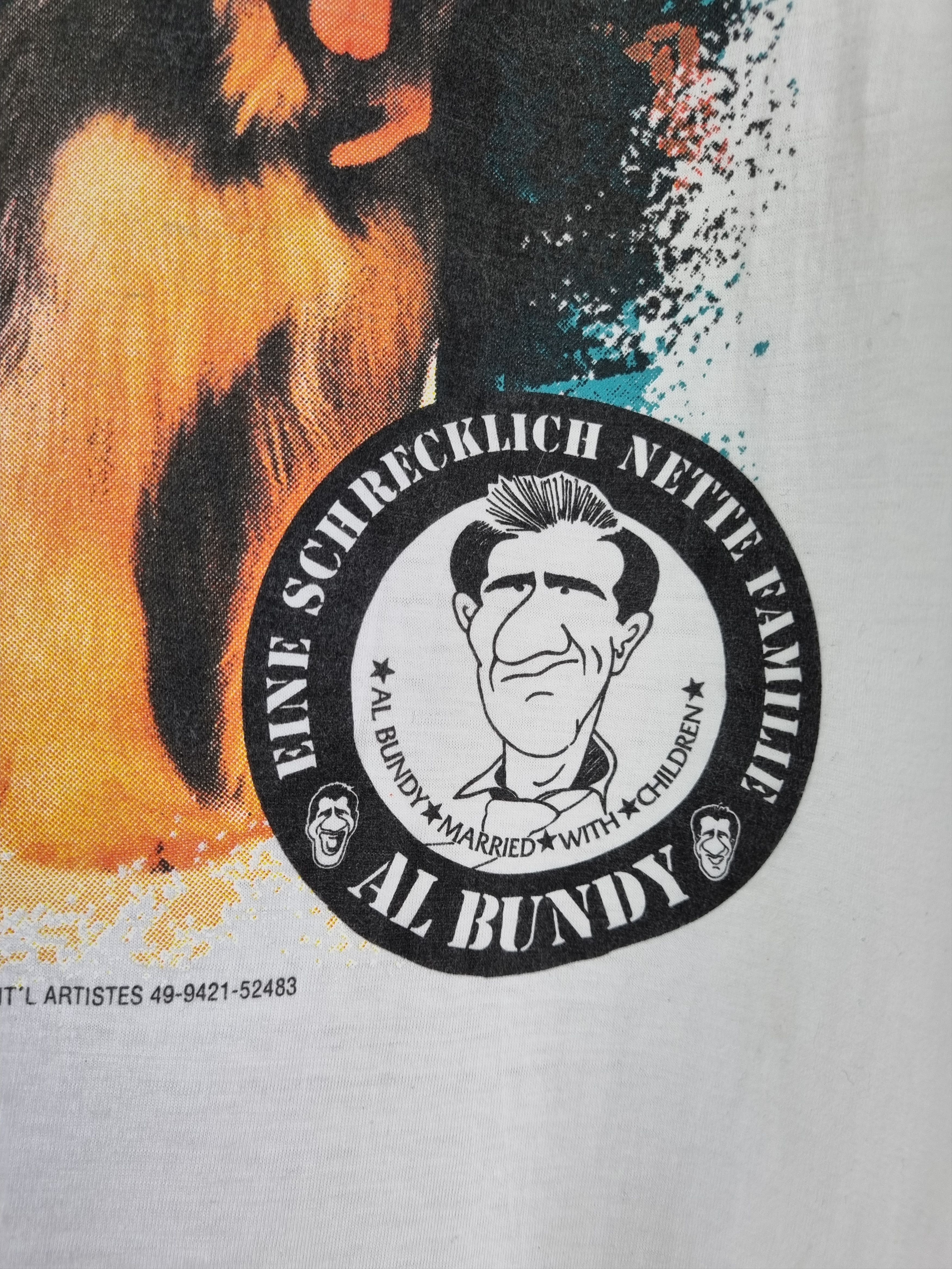 Vintage Very Rare AL BUNDY Movie Serial 90s Vintage Tee Shirt Size US L / EU 52-54 / 3 - 9 Thumbnail