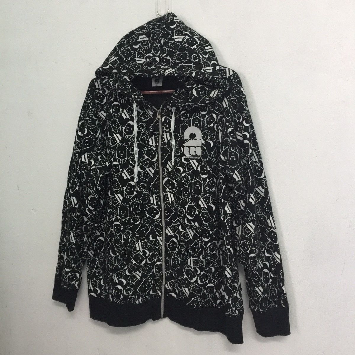 Anime Black full print 2bro entertainment japanese anime hoodie Size US L / EU 52-54 / 3 - 3 Thumbnail