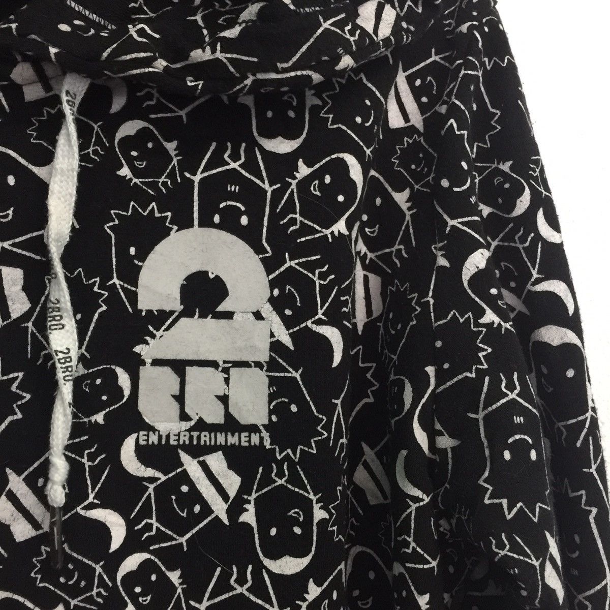 Anime Black full print 2bro entertainment japanese anime hoodie Size US L / EU 52-54 / 3 - 6 Thumbnail