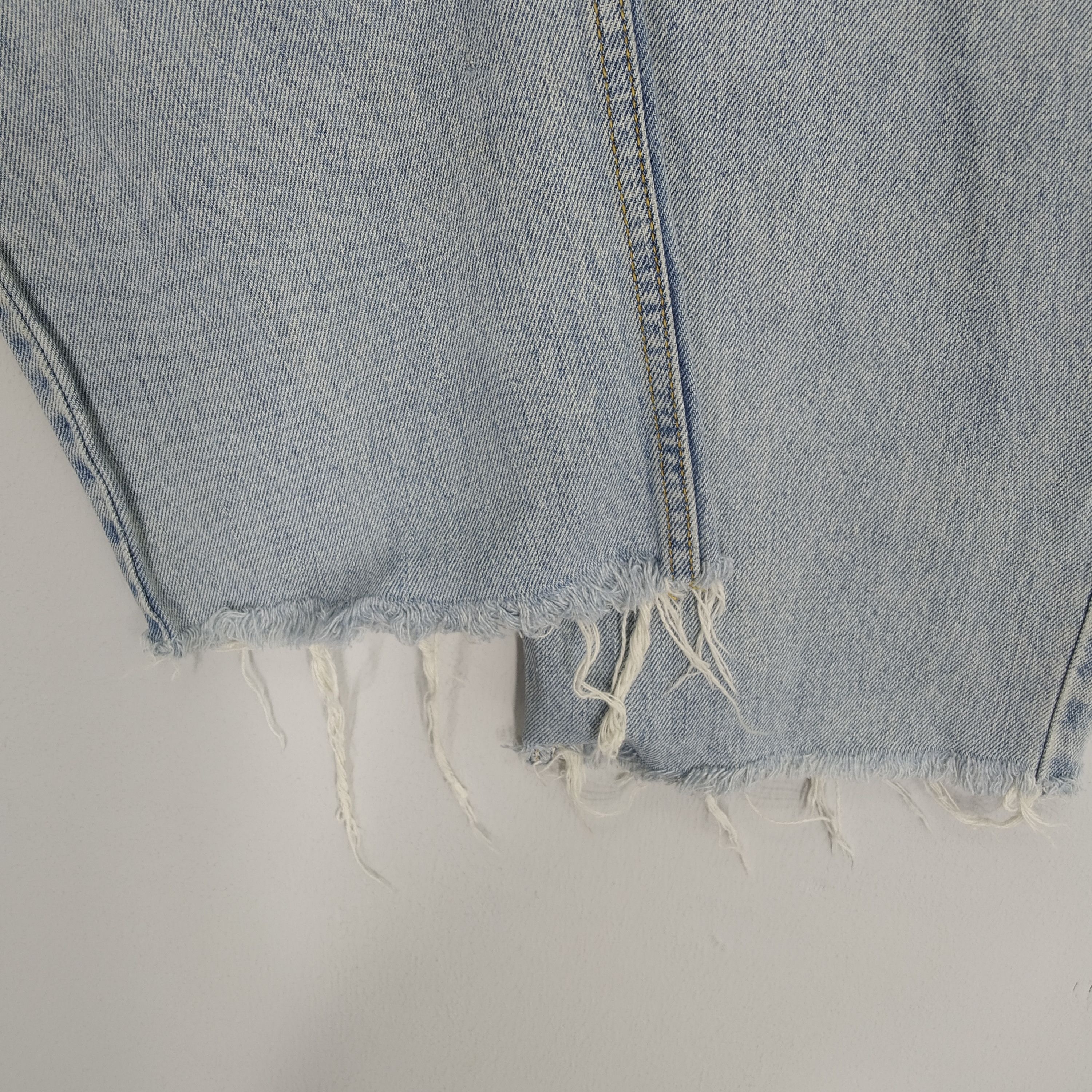 Levi's Vintage Levi's 505 Faded Blue Denim Jeans Reconstruct Jeans Size US 35 - 6 Thumbnail