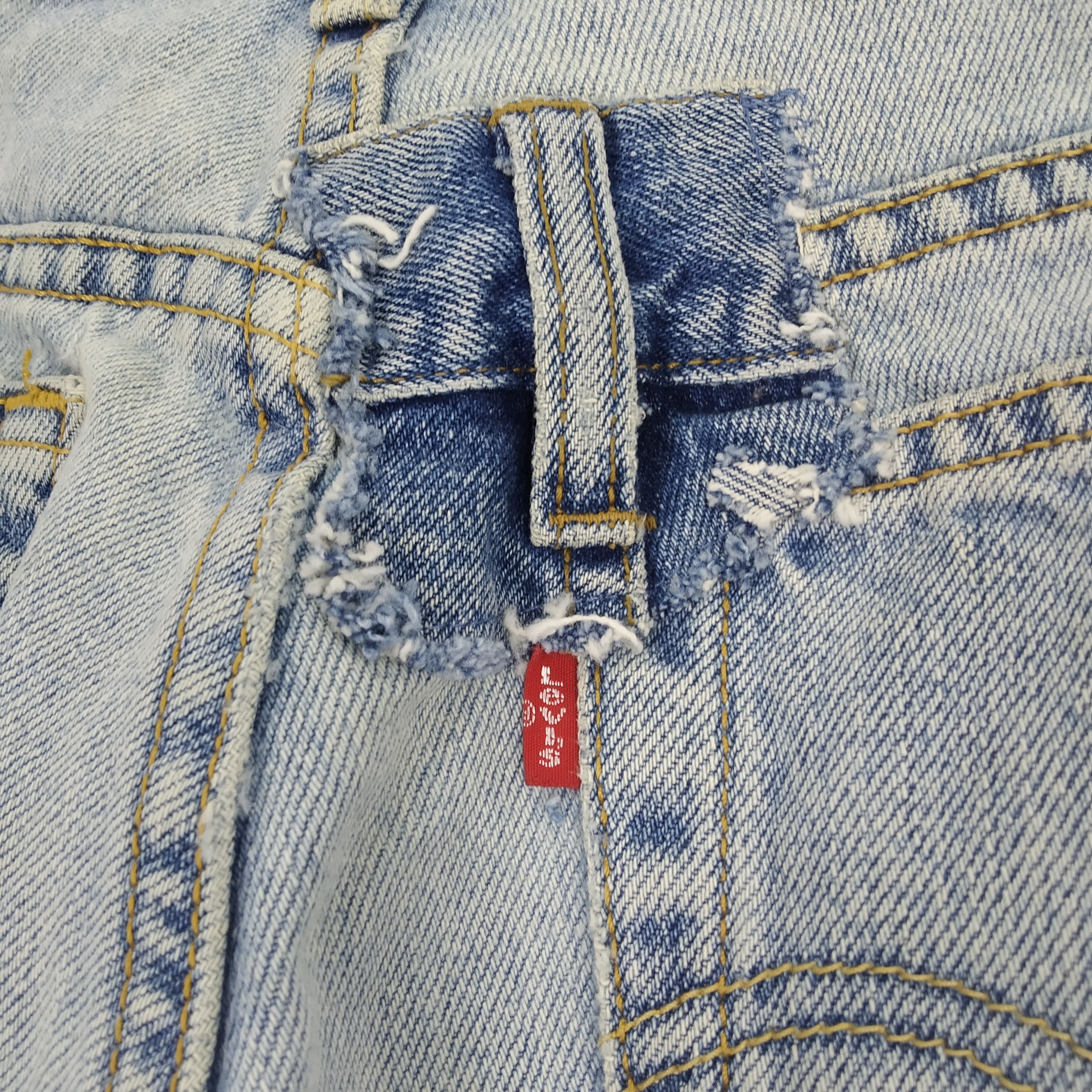 Levi's Vintage 90s Levi's 550 Stonewash Denim Blue Jeans Grunge Size US 34 / EU 50 - 10 Thumbnail