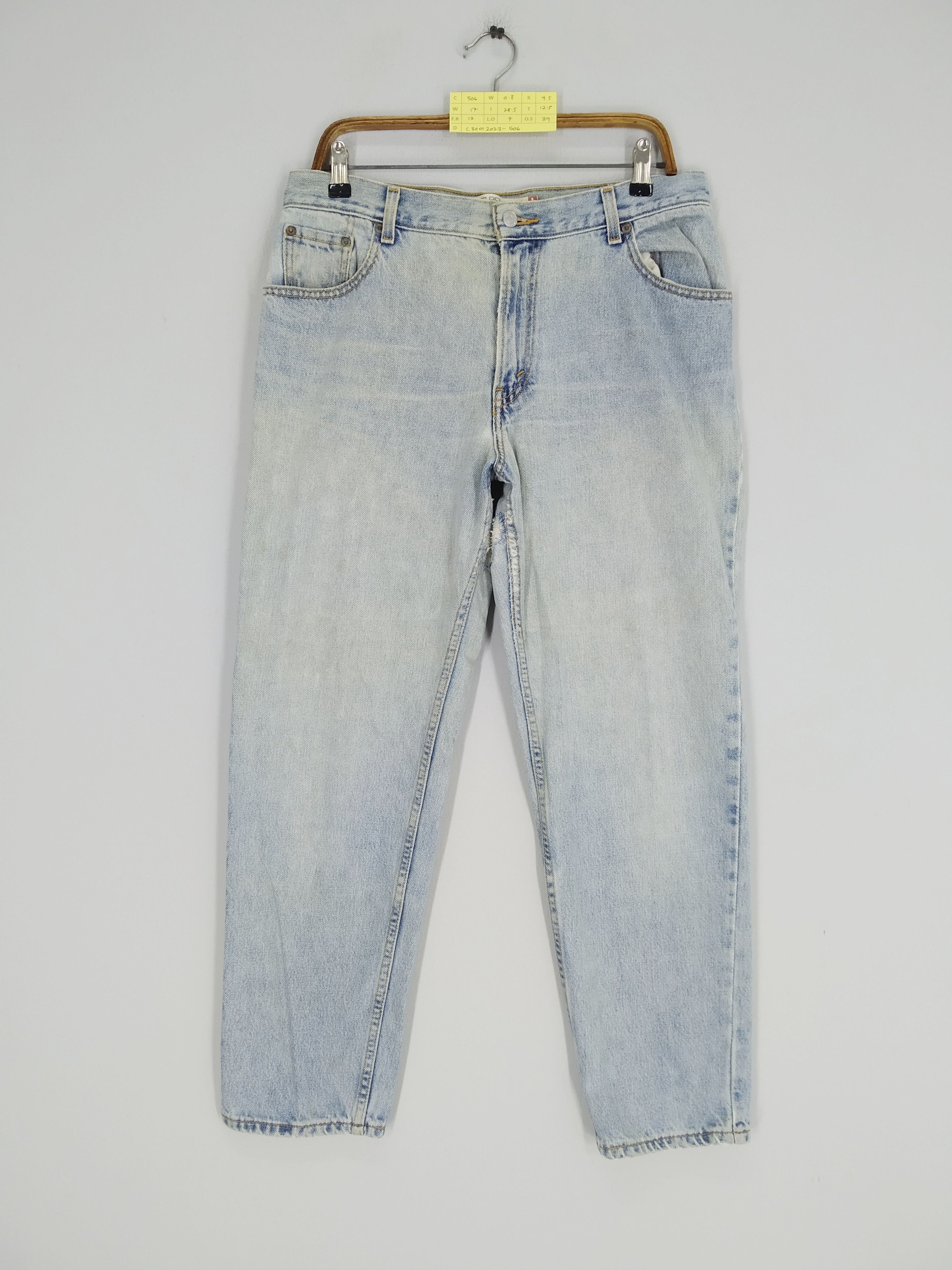 Levi's Vintage 90s Levi's 550 Stonewash Denim Blue Jeans Grunge Size US 34 / EU 50 - 1 Thumbnail