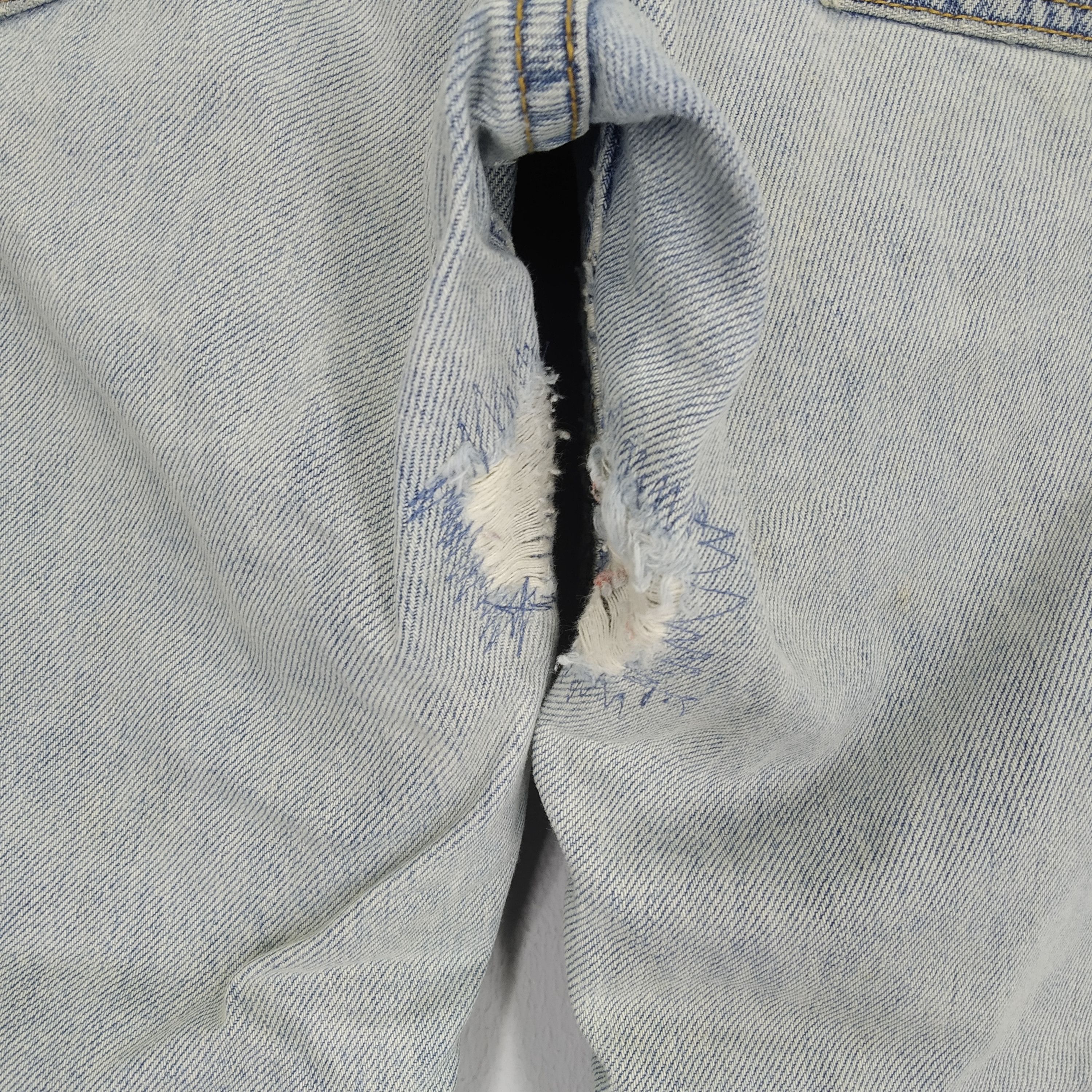 Levi's Vintage 90s Levi's 550 Stonewash Denim Blue Jeans Grunge Size US 34 / EU 50 - 9 Thumbnail