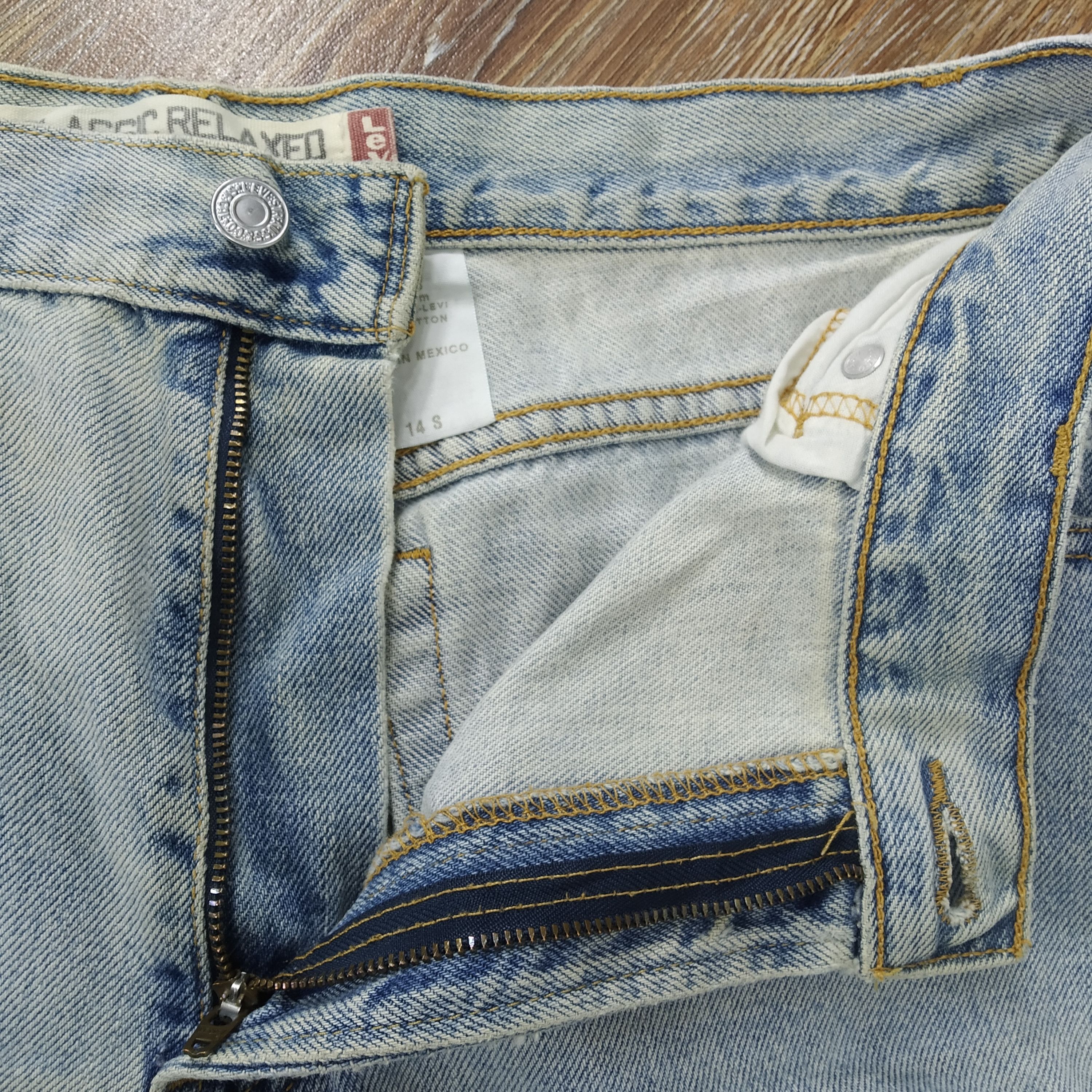 Levi's Vintage 90s Levi's 550 Stonewash Denim Blue Jeans Grunge Size US 34 / EU 50 - 12 Thumbnail