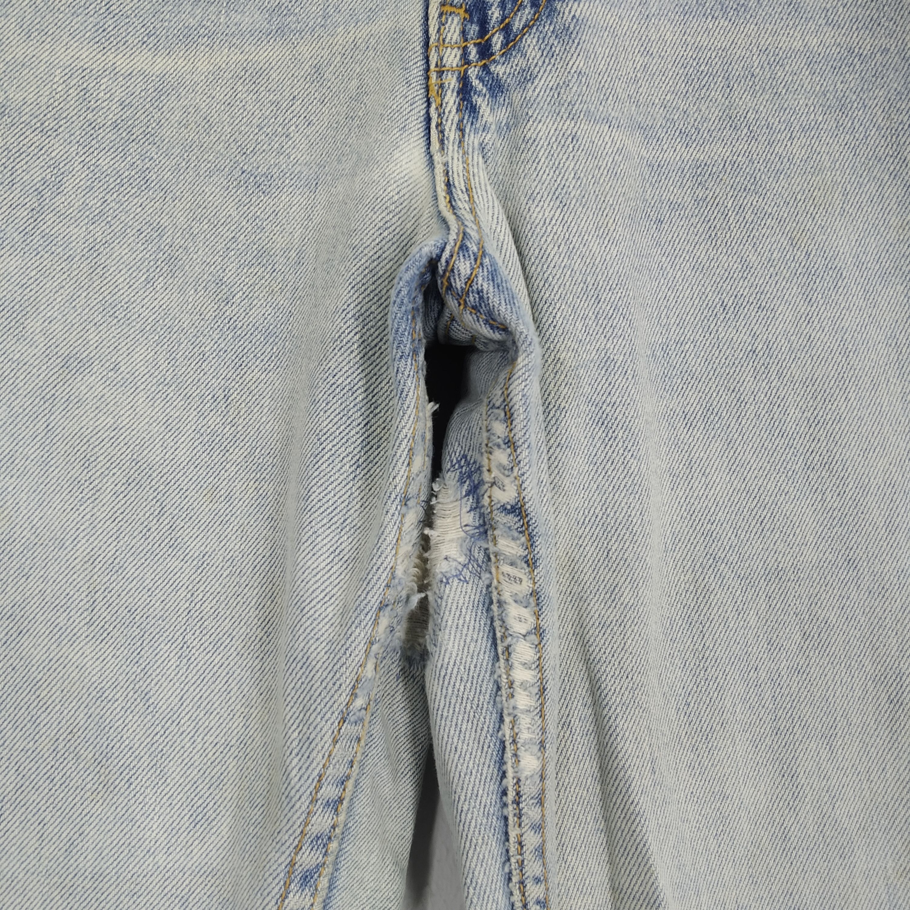 Levi's Vintage 90s Levi's 550 Stonewash Denim Blue Jeans Grunge Size US 34 / EU 50 - 6 Thumbnail