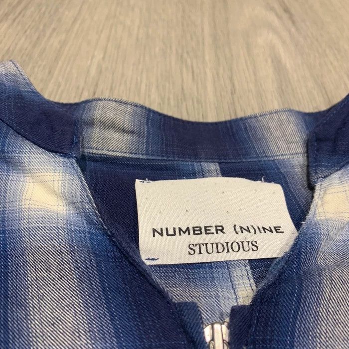 Number (N)ine Number (N)ine Plaid Quarterzip | Grailed