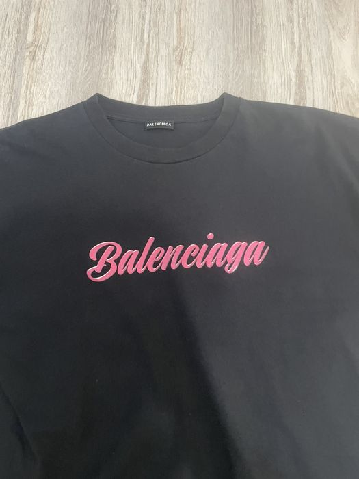 Balenciaga Balenciaga Glossy Barbie Logo T Shirt | Grailed