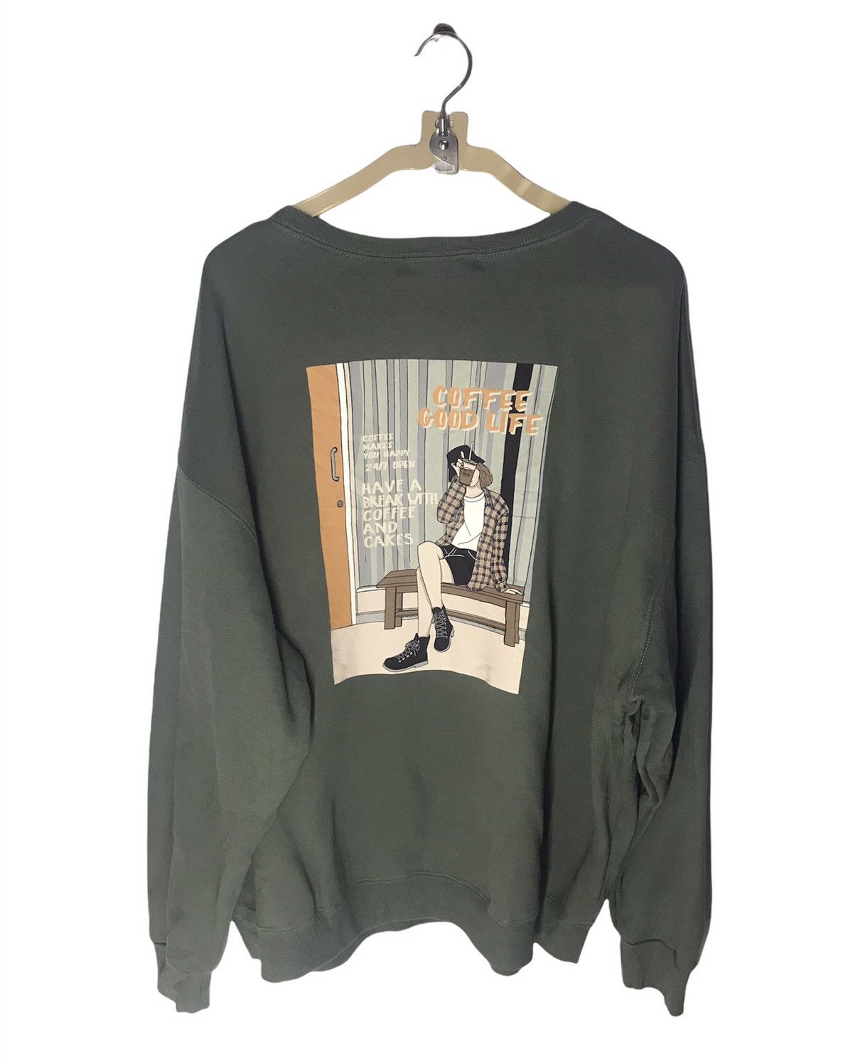 Japanese Brand Coffee good life by kutir beggie crewneck sweatshirt Size US L / EU 52-54 / 3 - 2 Thumbnail