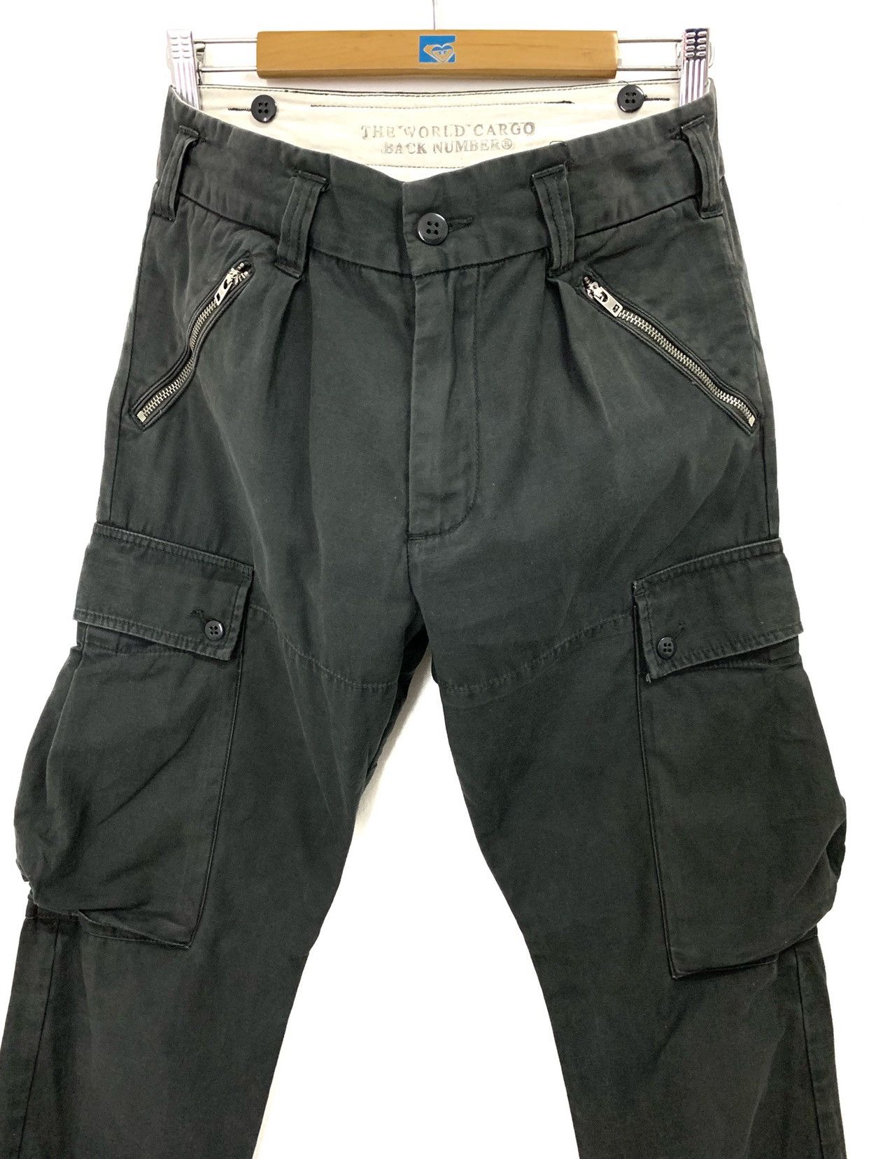 Japanese Brand × Number (N)ine 🇯🇵 Back Number Cargo Trousers Pants Size US 31 - 2 Thumbnail