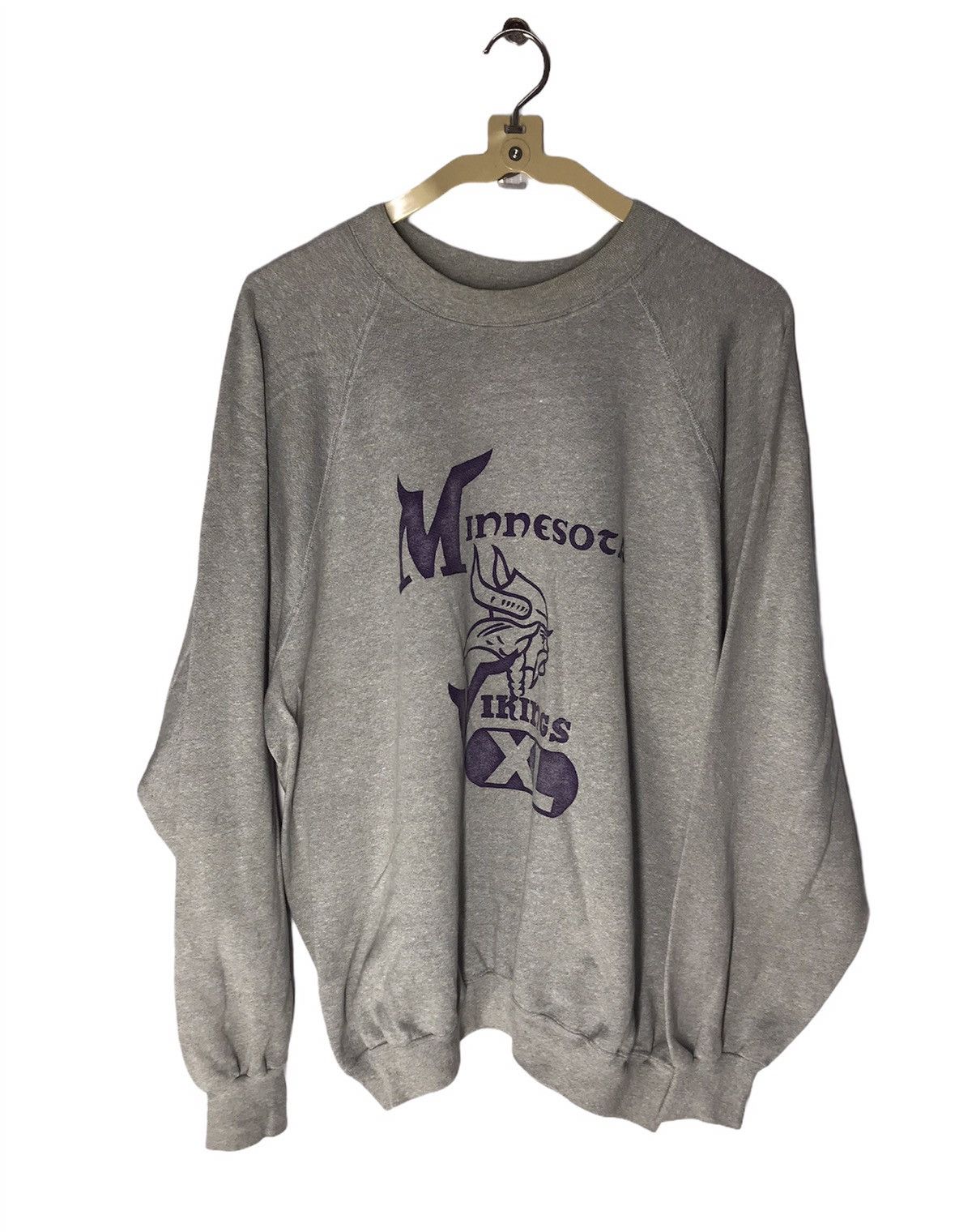 Vintage Vintage Minnesota Vikings crewneck sweatshirt Size US L / EU 52-54 / 3 - 1 Thumbnail