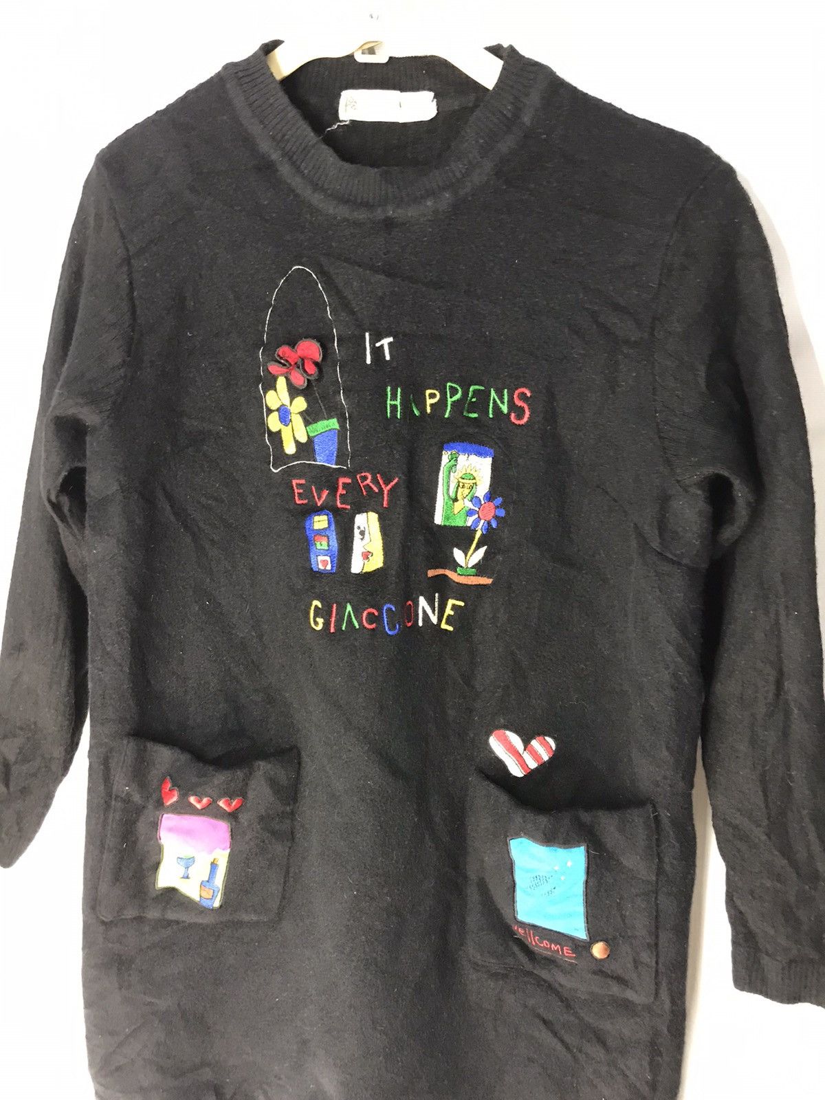 Designer Laura giaccone two poket sweatshirt long women Size M / US 6-8 / IT 42-44 - 4 Thumbnail