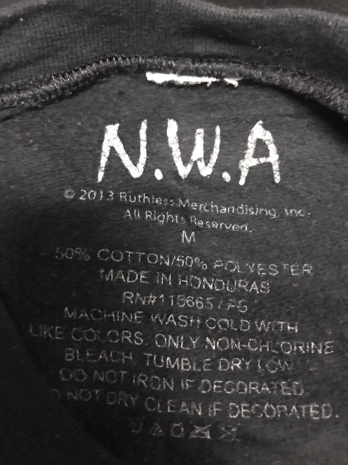Rap Tees N.W.A hip hop group crewneck sweatshirt Size US M / EU 48-50 / 2 - 3 Thumbnail