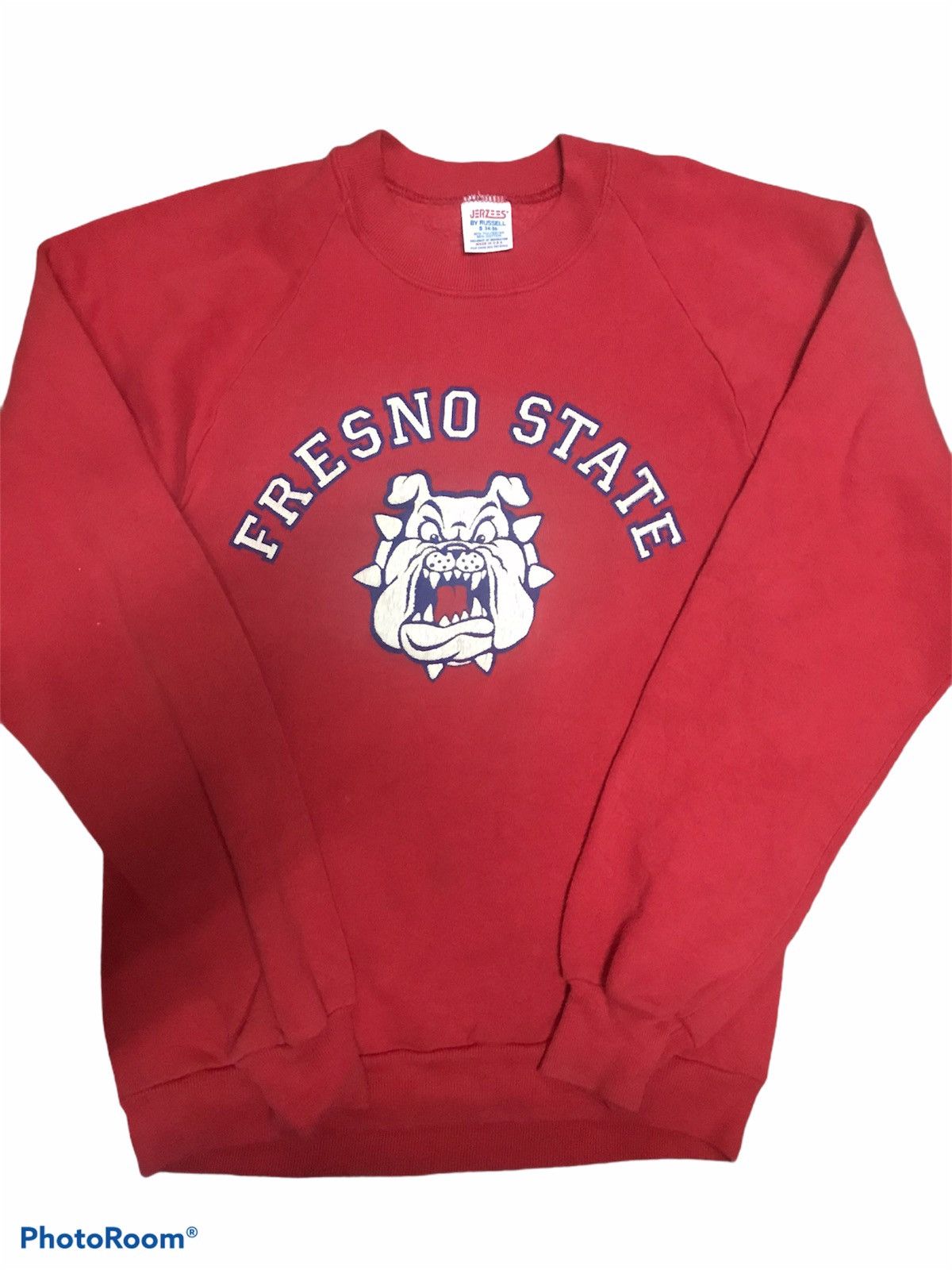 Jerzees × Vintage Vintage Fresno State Bulldogs Crewneck Sweatshirt Size US S / EU 44-46 / 1 - 1 Thumbnail