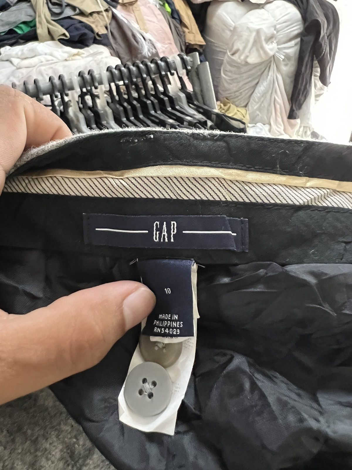 Gap Gap Women Wool Pant Size 33" - 7 Thumbnail