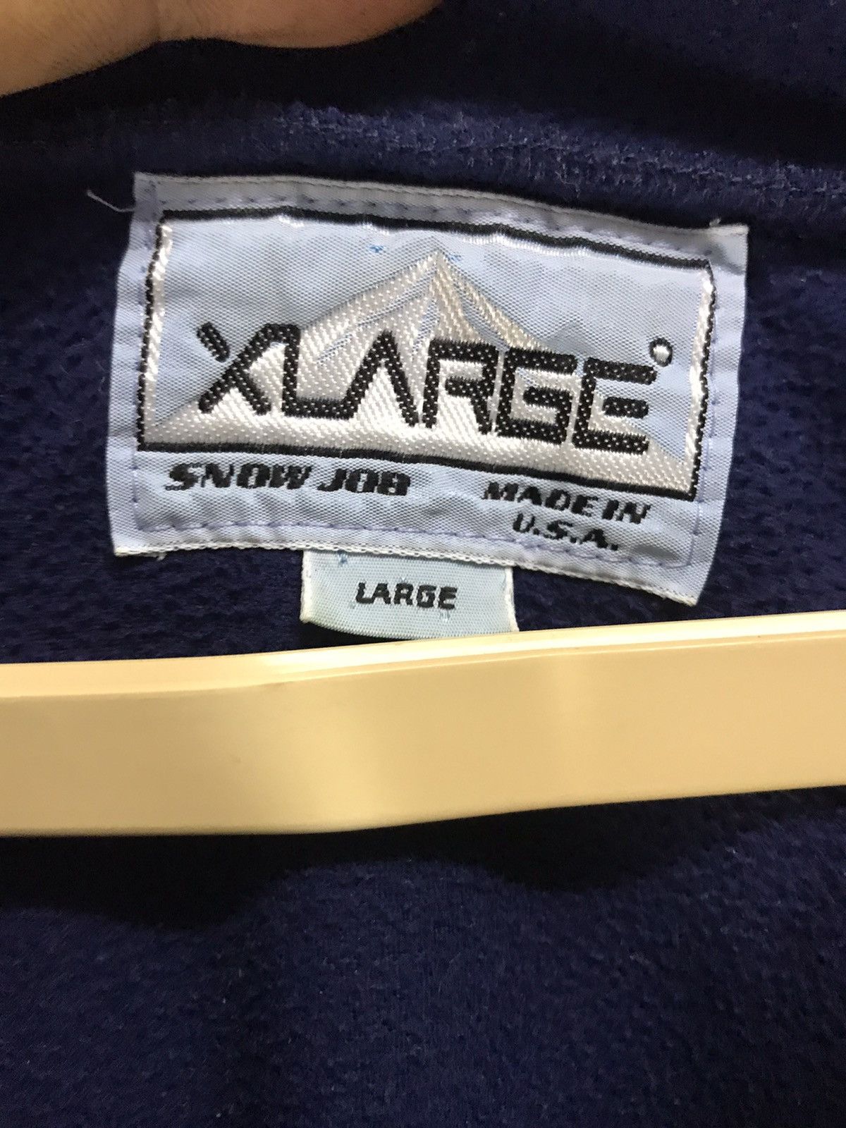 X-LARGE X-large fleece sweatshirt half zipper Size US L / EU 52-54 / 3 - 3 Thumbnail