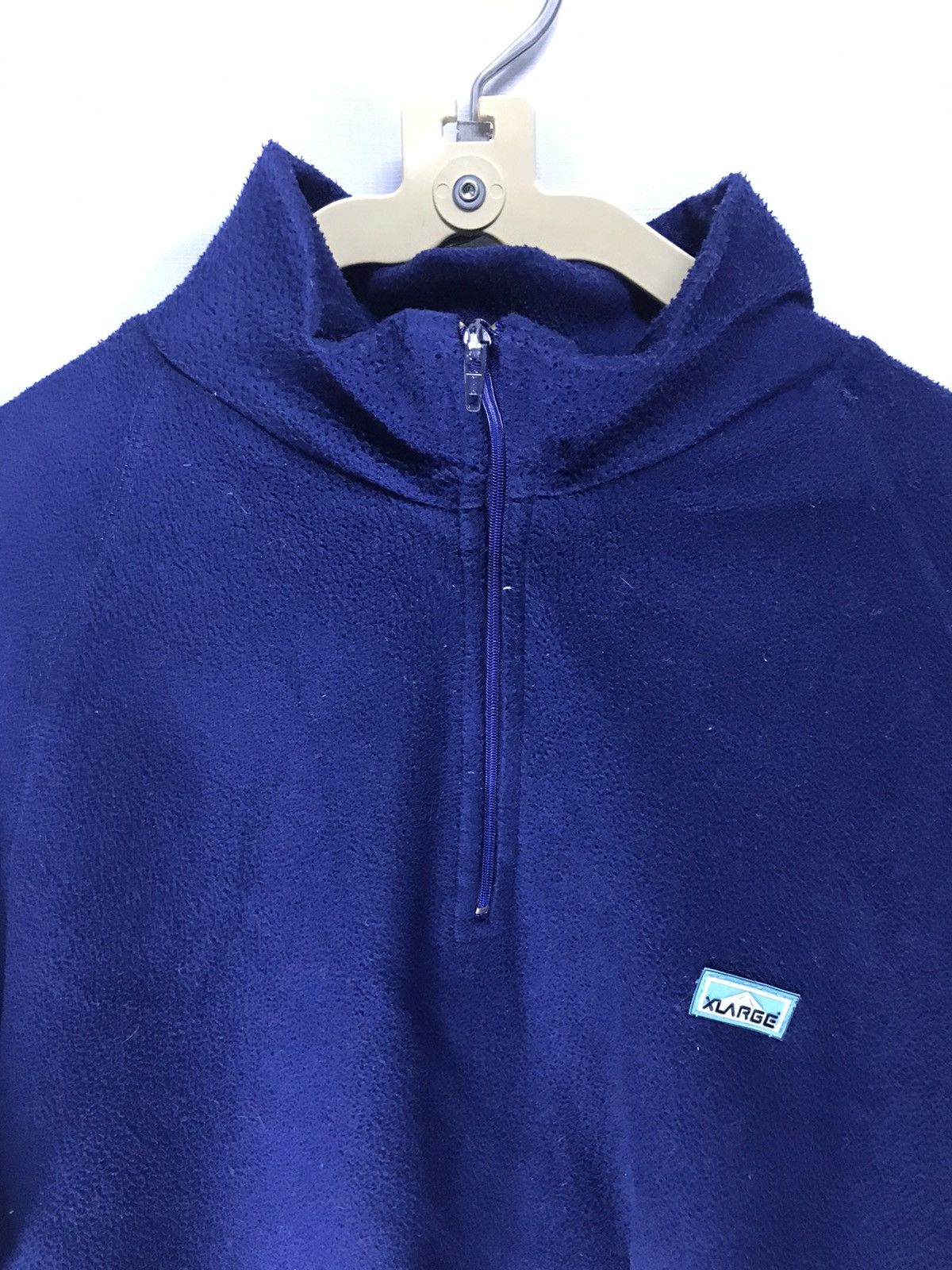 X-LARGE X-large fleece sweatshirt half zipper Size US L / EU 52-54 / 3 - 4 Thumbnail