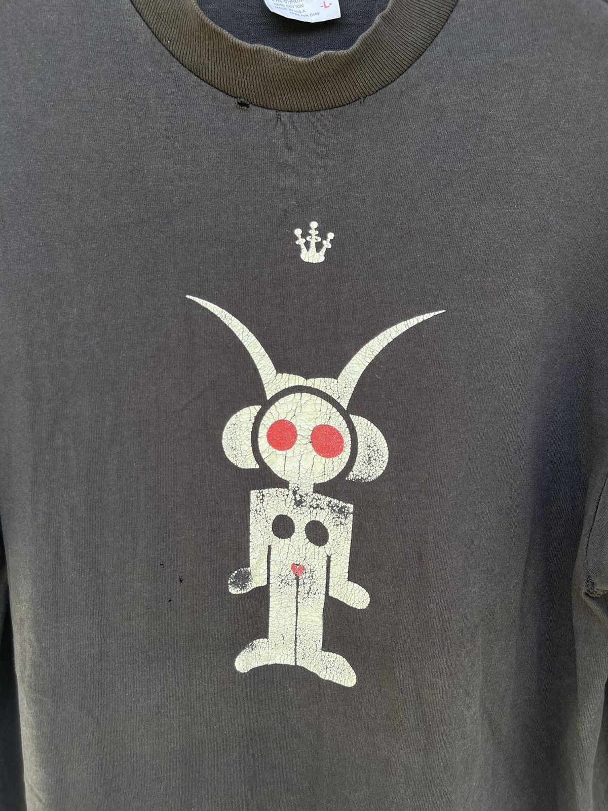 Vintage Rare Vintage 90s Liquid Sky Shirt Rave Astrogirl Raver LS Size US M / EU 48-50 / 2 - 5 Thumbnail