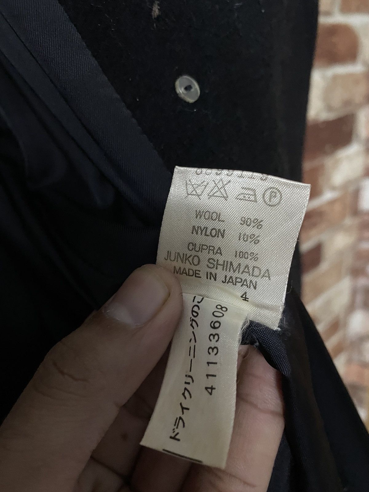 Designer × Japanese Brand × Junko Shimada 49 AV JUNKO SHIMADA MEN’S COAT-GK150 Size US M / EU 48-50 / 2 - 9 Thumbnail