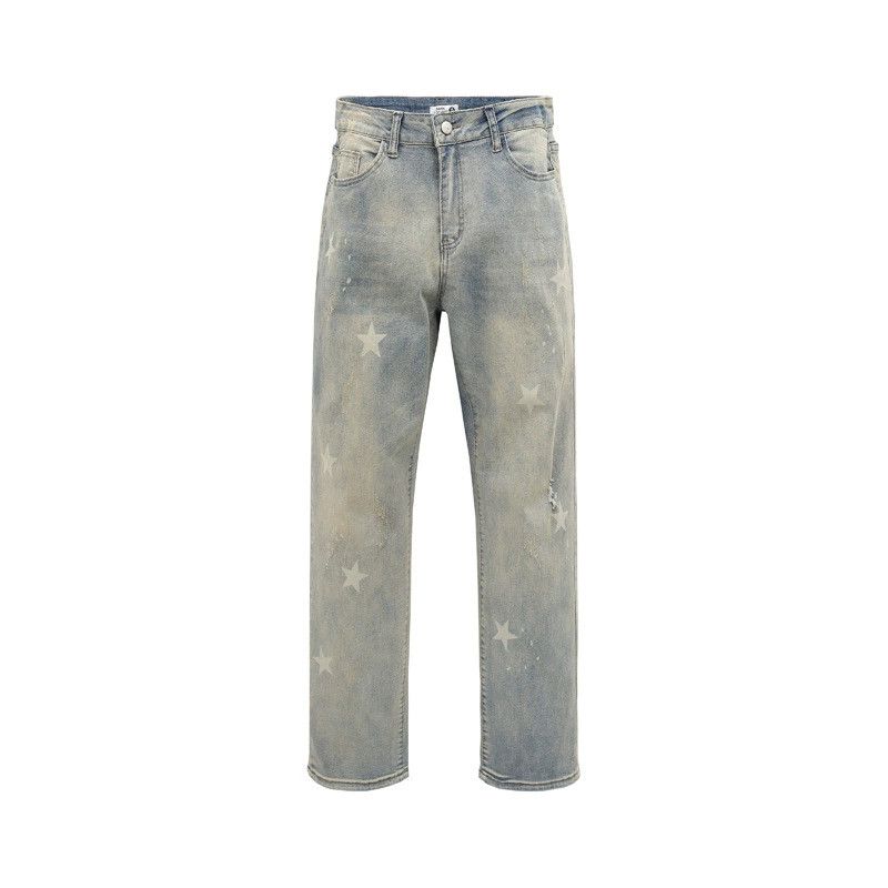 function fade washed punk jeans