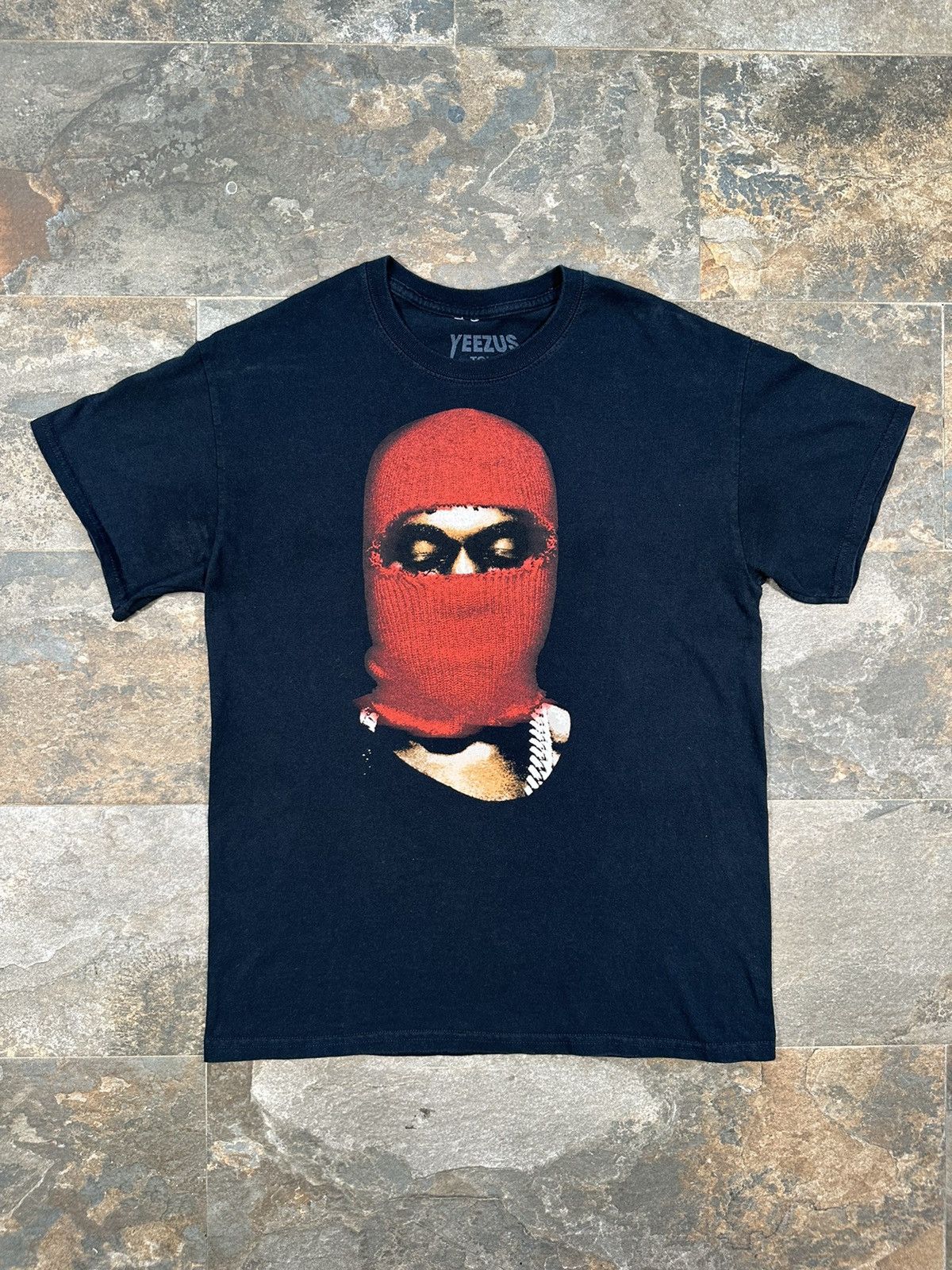 Kanye West Tour Tee Kanye West Mask Yeezus Tour Tee Grailed