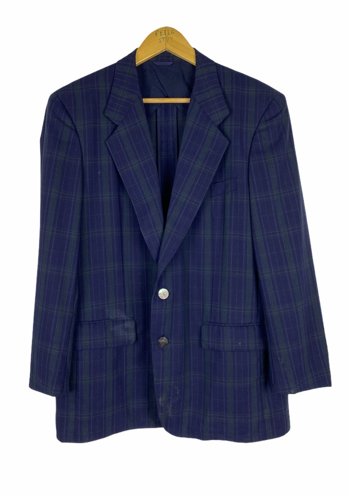 Balenciaga Balenciaga Paris Casual Blazer Flannel Design - Medium Size Size US M / EU 48-50 / 2 - 2 Thumbnail