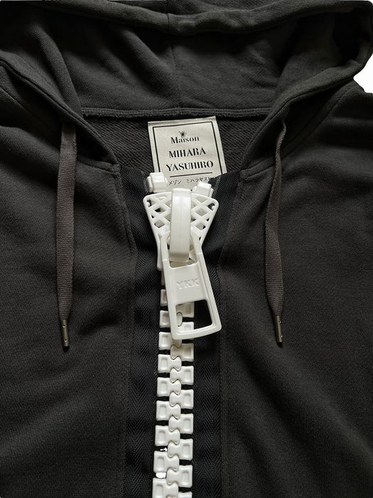 Miharayasuhiro Oversized Big Zipper Hoodie | Grailed