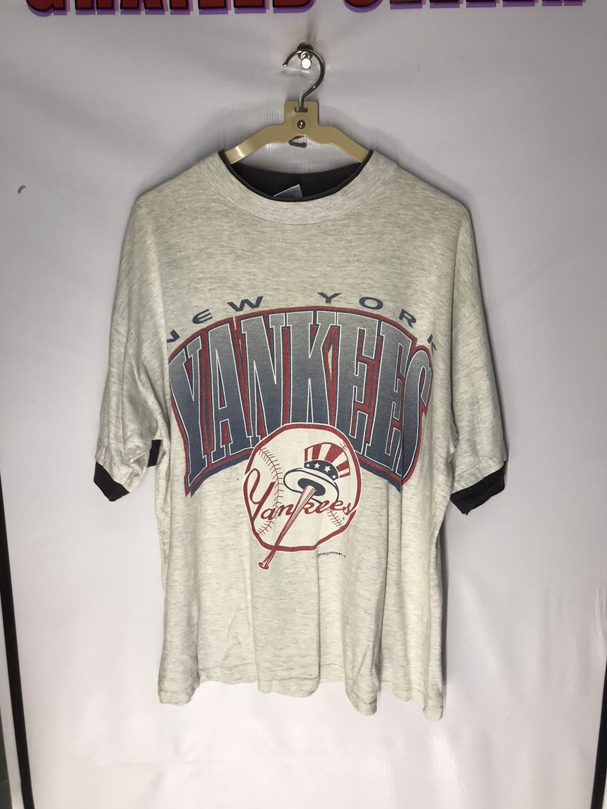 MLB × New York Yankees × Vintage Vintage New York Yankees 1996 tshirt Size US L / EU 52-54 / 3 - 8 Thumbnail