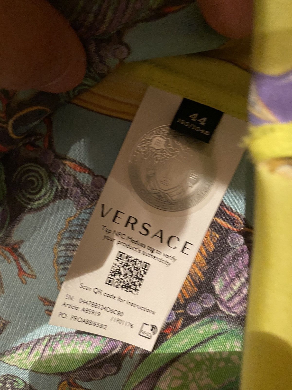 Versace VERSACE SS20 TRESOR DE LA MER SHIRT Size US L / EU 52-54 / 3 - 3 Thumbnail