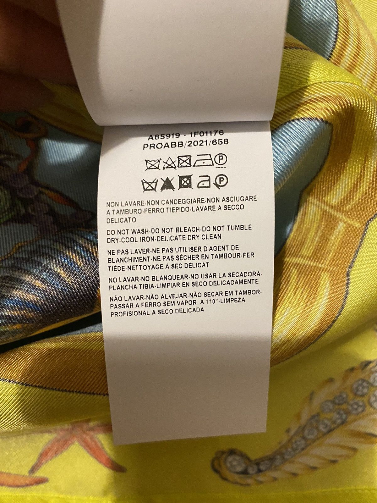 Versace VERSACE SS20 TRESOR DE LA MER SHIRT Size US L / EU 52-54 / 3 - 5 Thumbnail